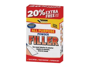 Everbuild All Purpose Powder Filler 450G   30% Free