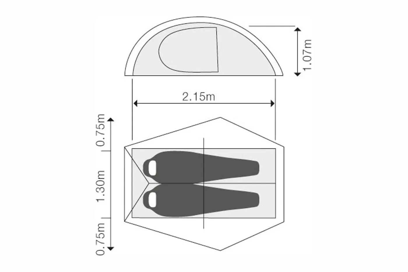 Exped Mira II HL 2 Person Tent