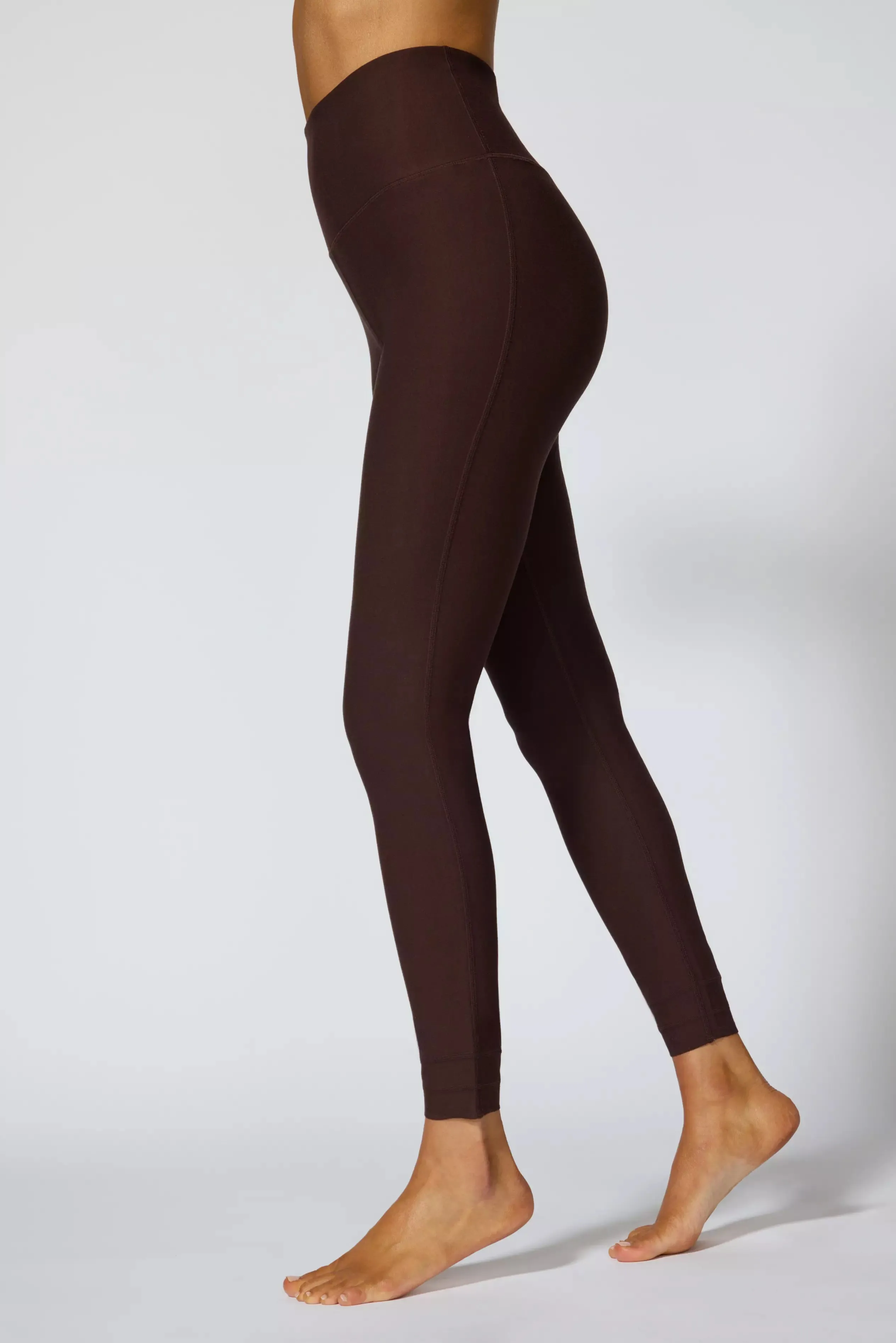 Explore Cut to Length Legging - Chocolate Brown