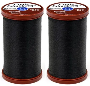 Extra Strong Upholstery Thread 150yd-Black