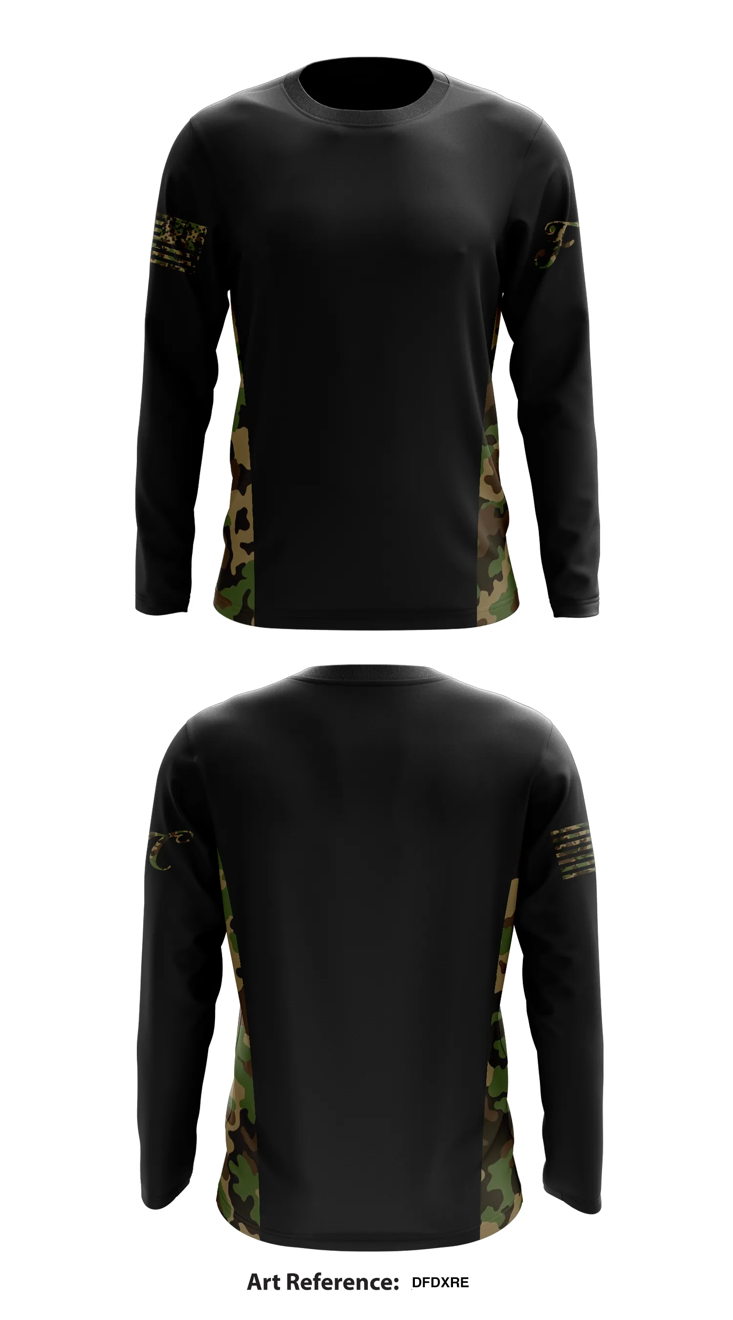 Faith in Camo Store 1 Core Men's LS Performance Tee - dfdXRe
