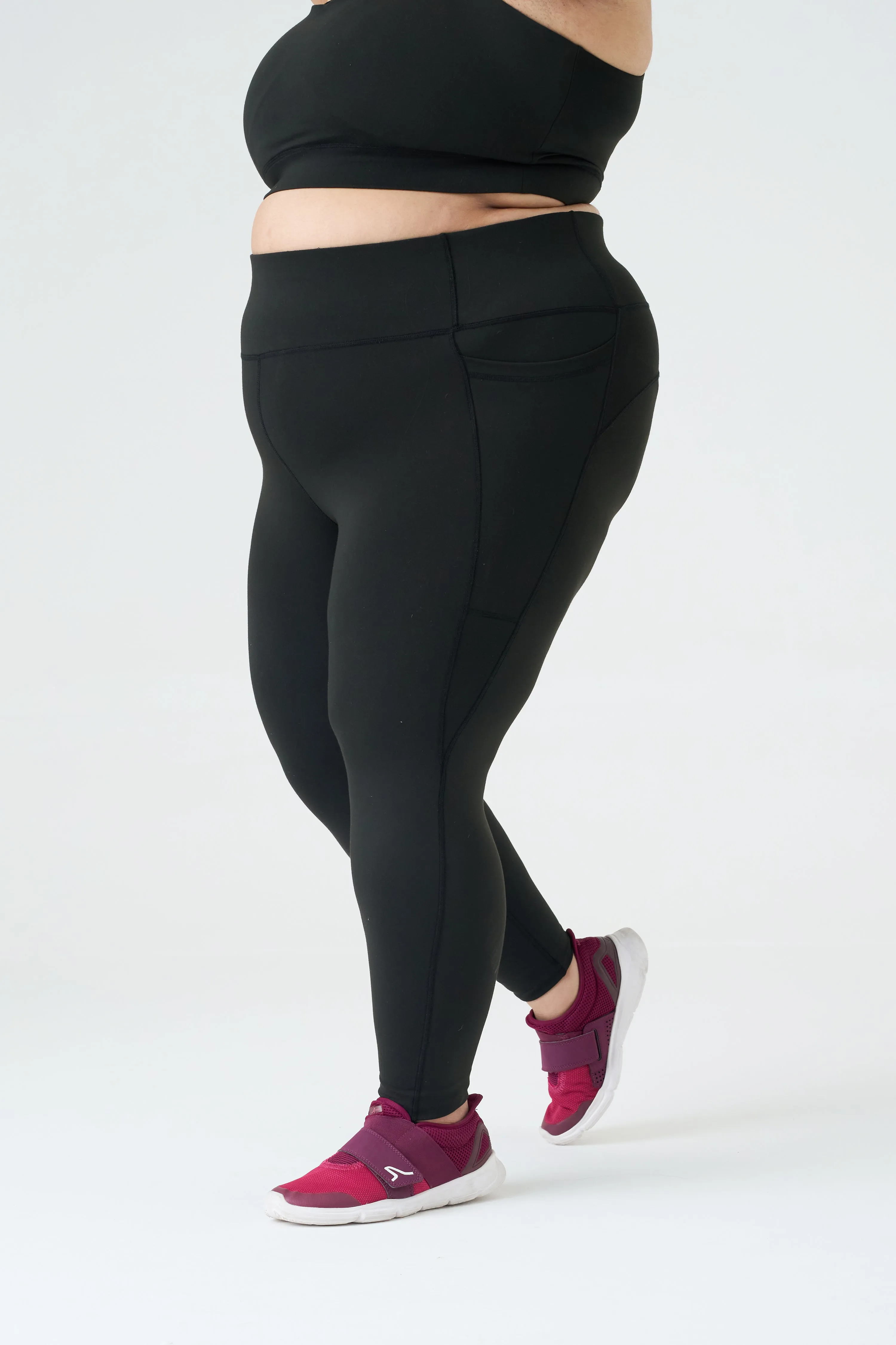 Feel Comfy Leggings: Black