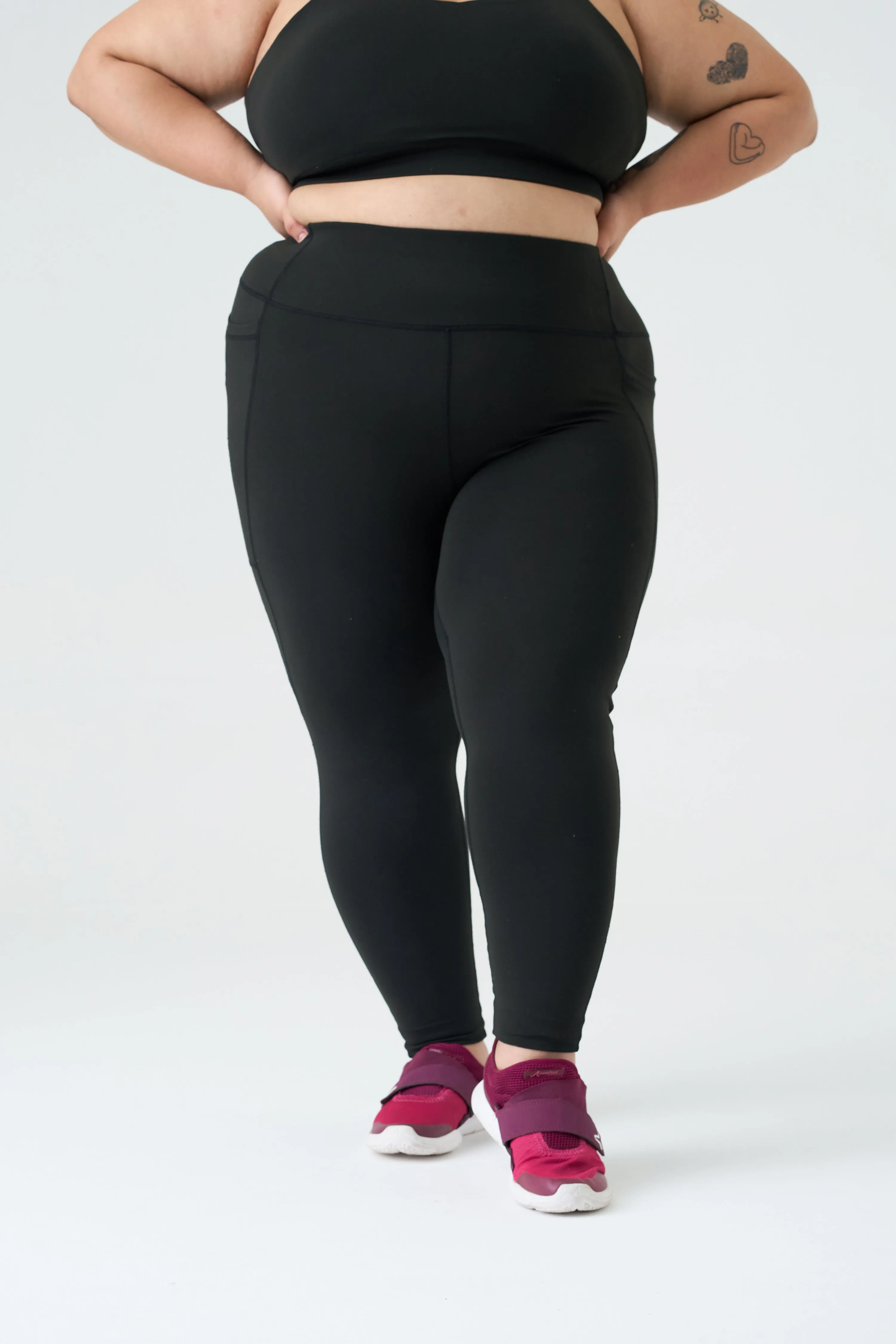 Feel Comfy Leggings: Black