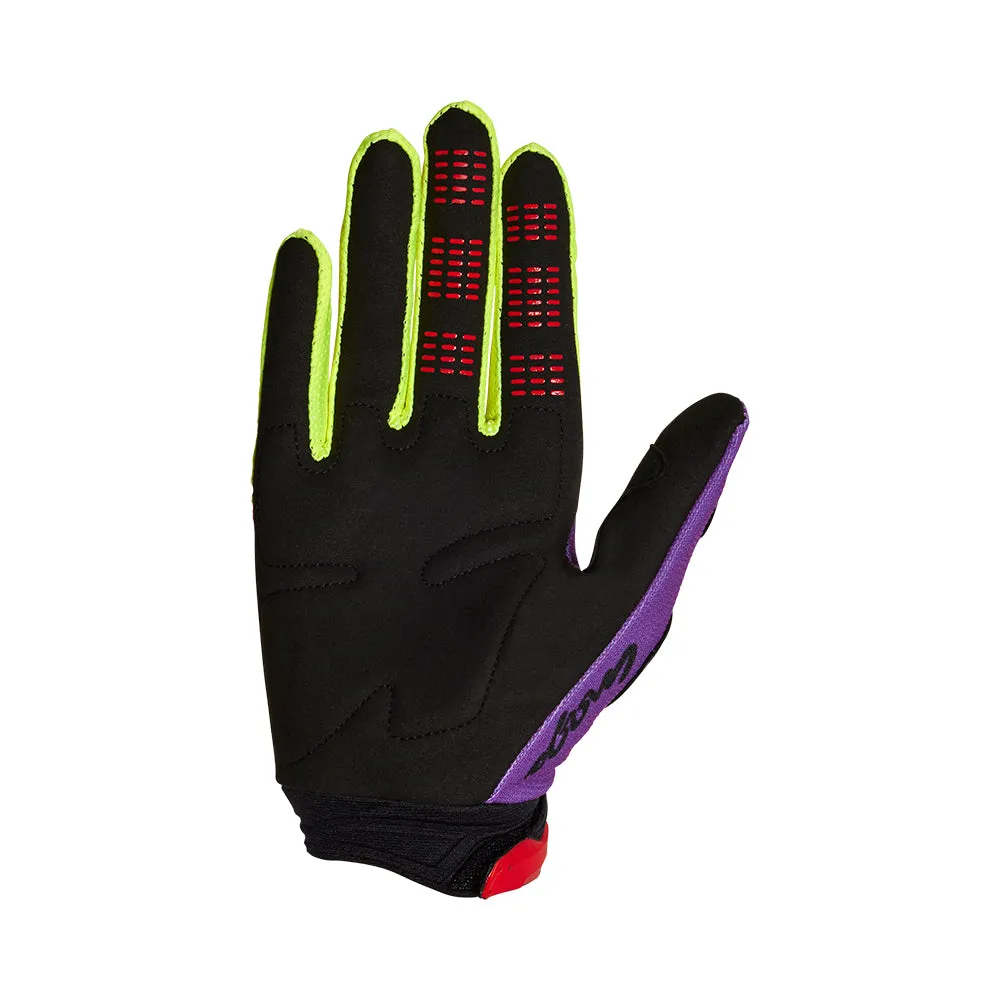 FOX 180 EMOTION GLOVES [FLO RED]