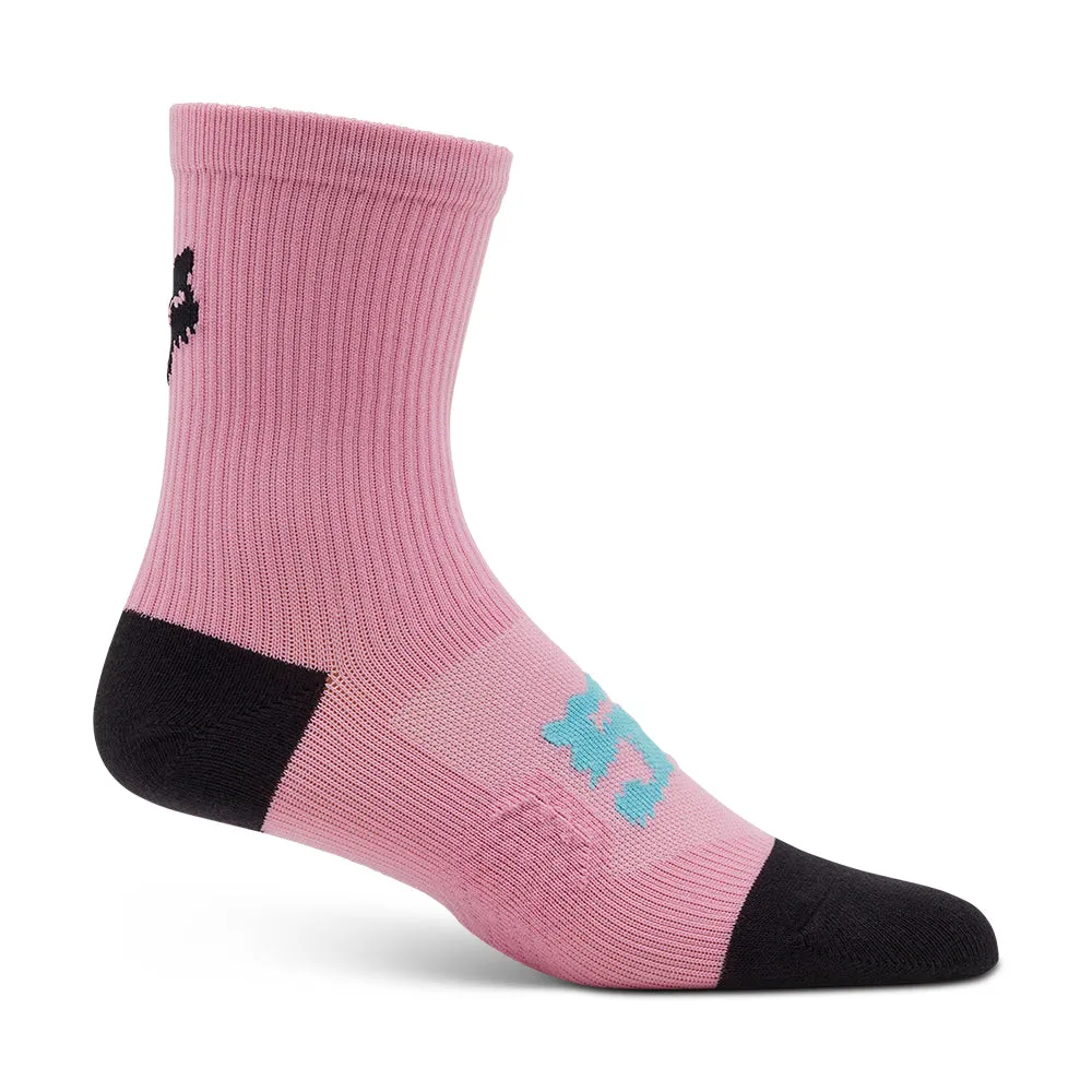 Fox 6 Inch Ranger Socks Ts57 - Pink