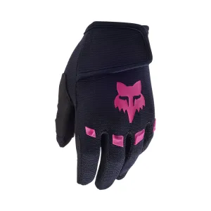FOX KIDS DIRTPAW GLOVES [BLACK/PINK]