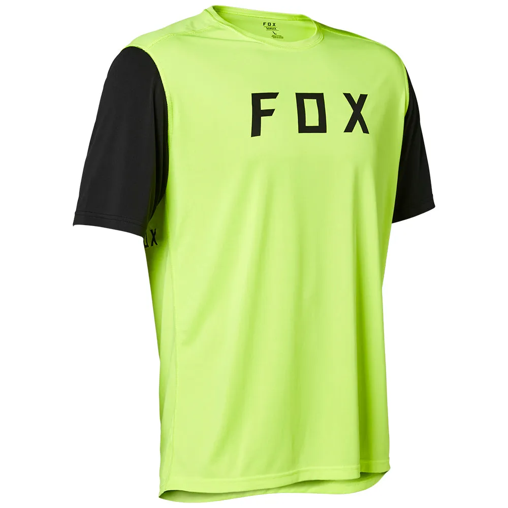 Fox Ranger Ss Jersey - Flo Yellow