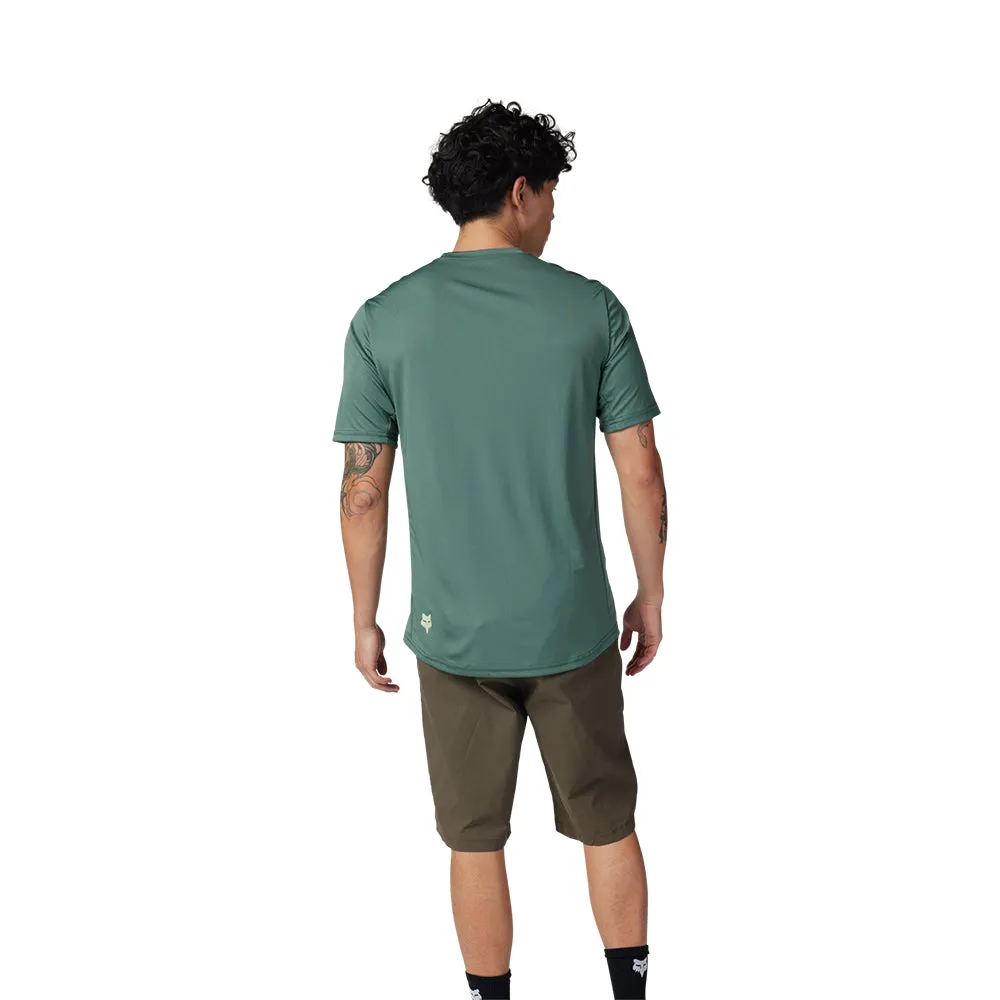 Fox Ranger Ss Jersey Moth - Hunter Green