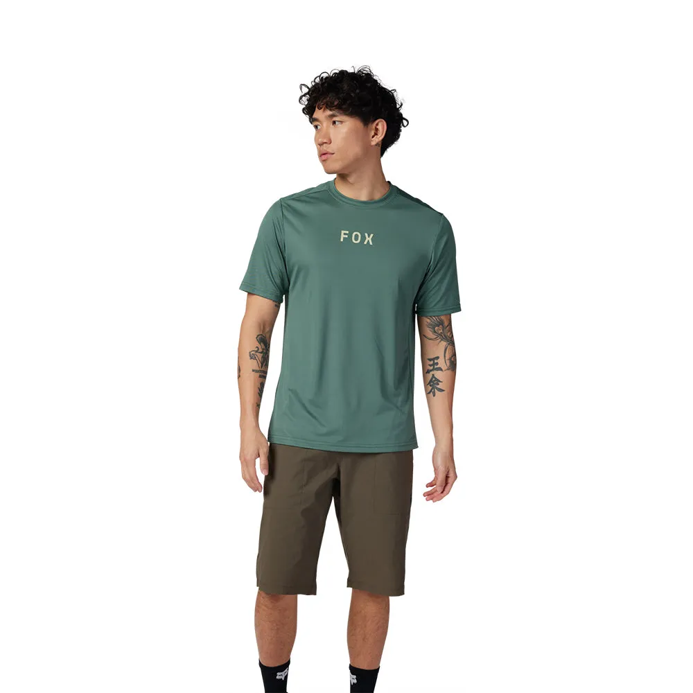 Fox Ranger Ss Jersey Moth - Hunter Green
