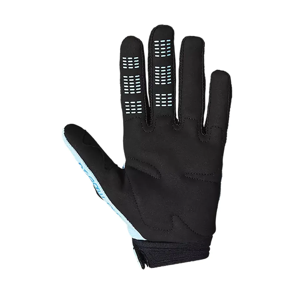 Fox Womens 180 Race Spec Gloves - Light Blue