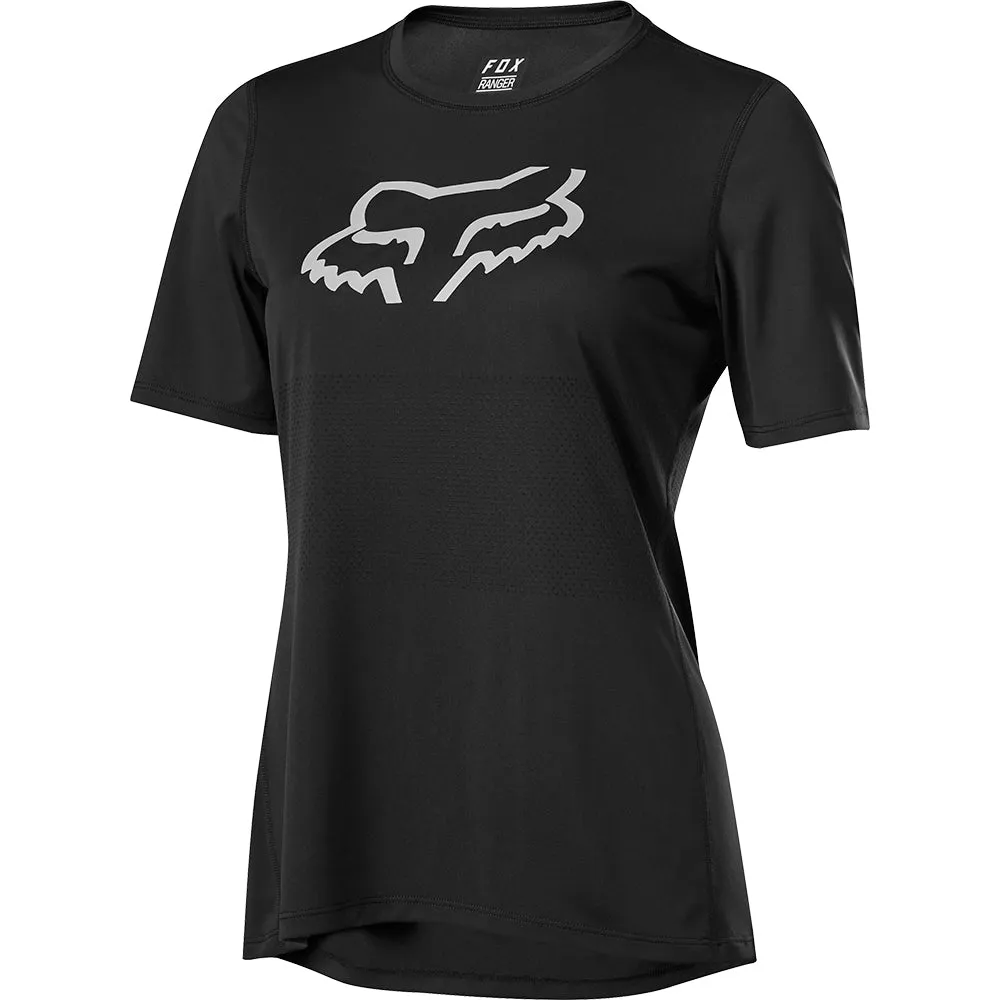 Fox Womens Ranger Ss Jersey - Black