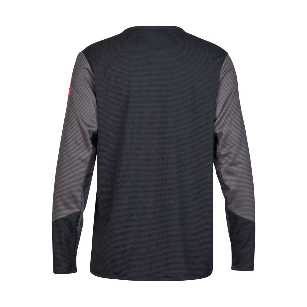 Fox Youth Defend Ls Jersey Taunt - Black