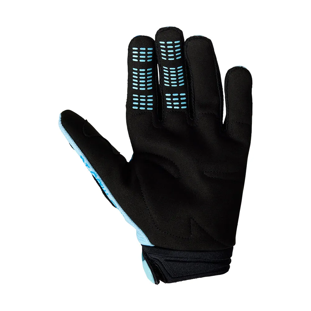 Fox Youth Girls 180 Race Spec Gloves - Light Blue