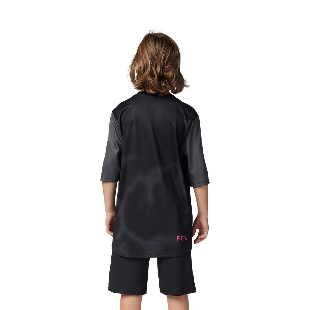 Fox Youth Ranger Ss Jersey Taunt - Black