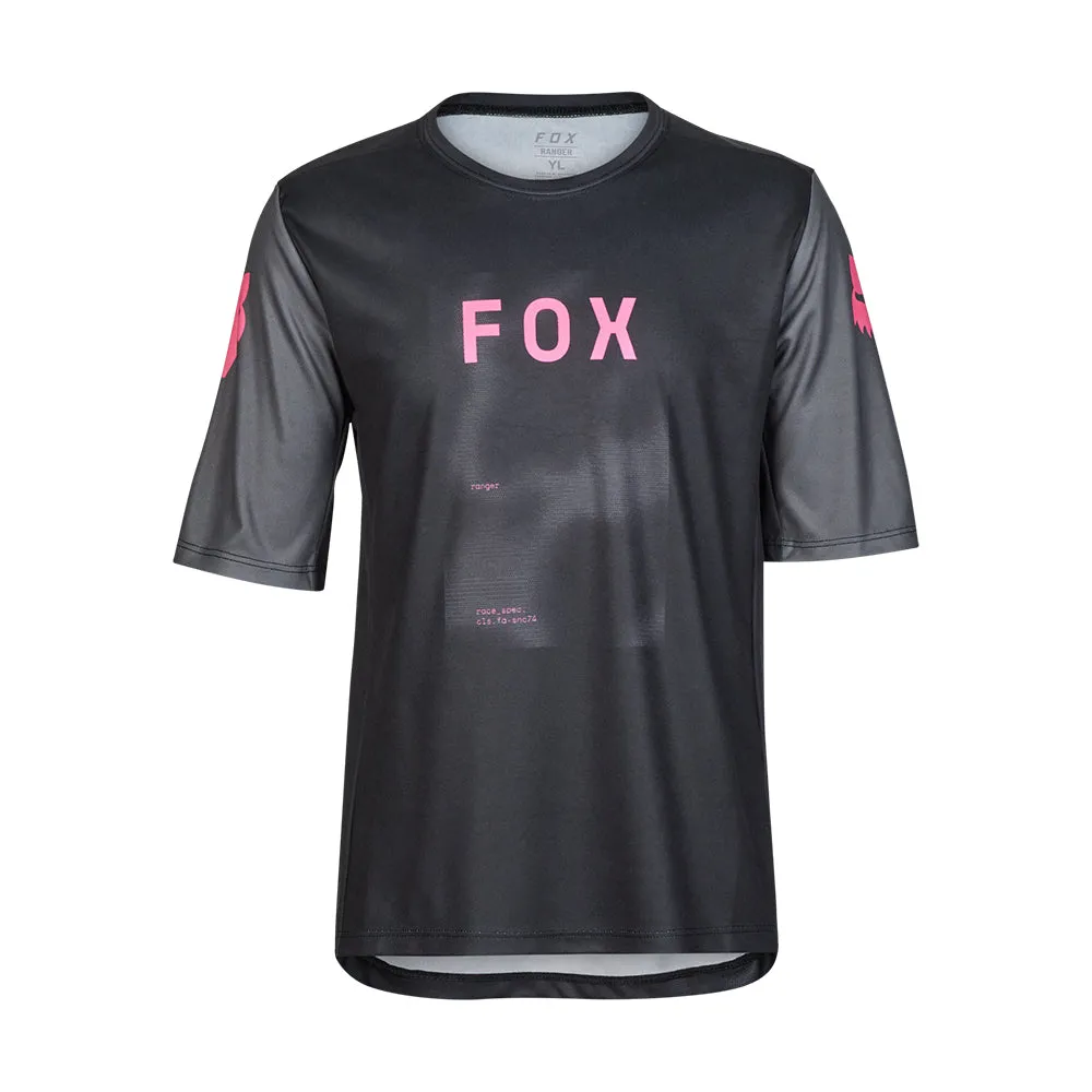 Fox Youth Ranger Ss Jersey Taunt - Black