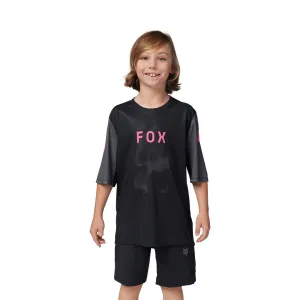 Fox Youth Ranger Ss Jersey Taunt - Black