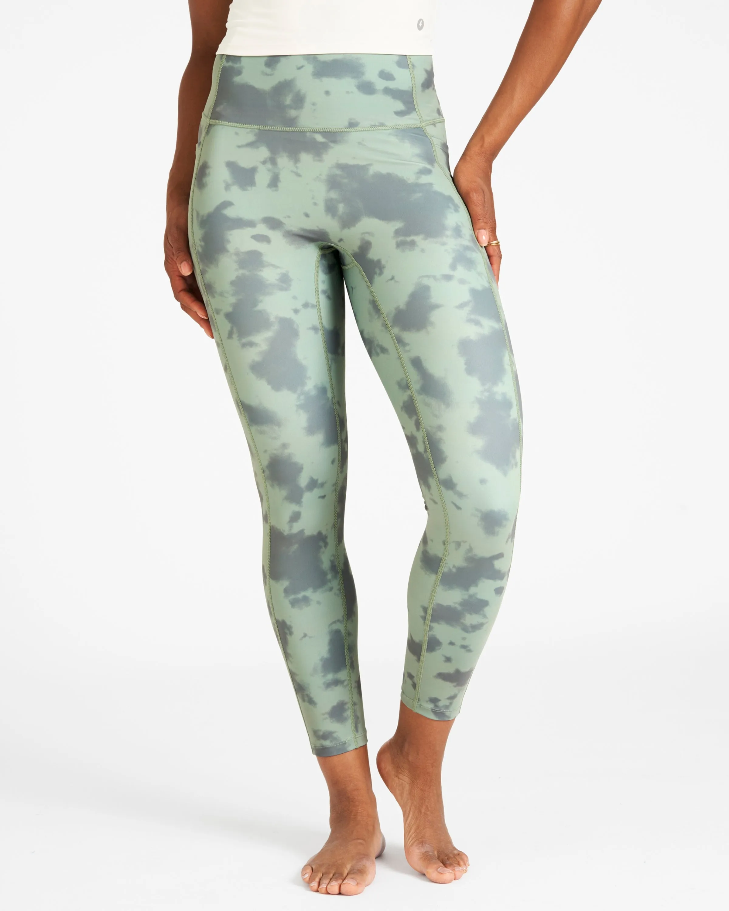 FreeMove 7/8 Leggings Lilypad Tie Dye