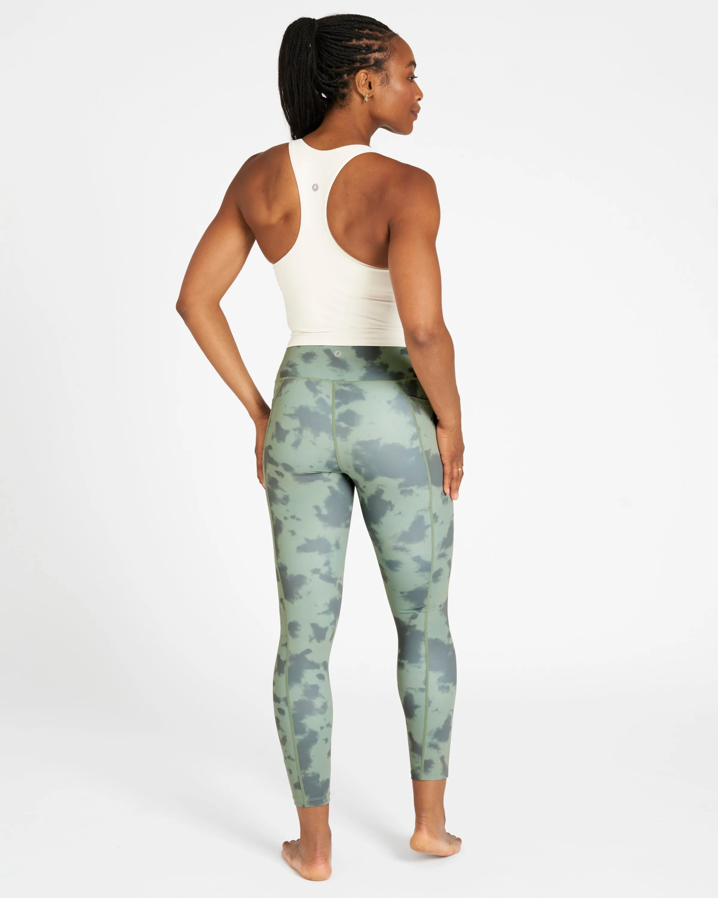 FreeMove 7/8 Leggings Lilypad Tie Dye