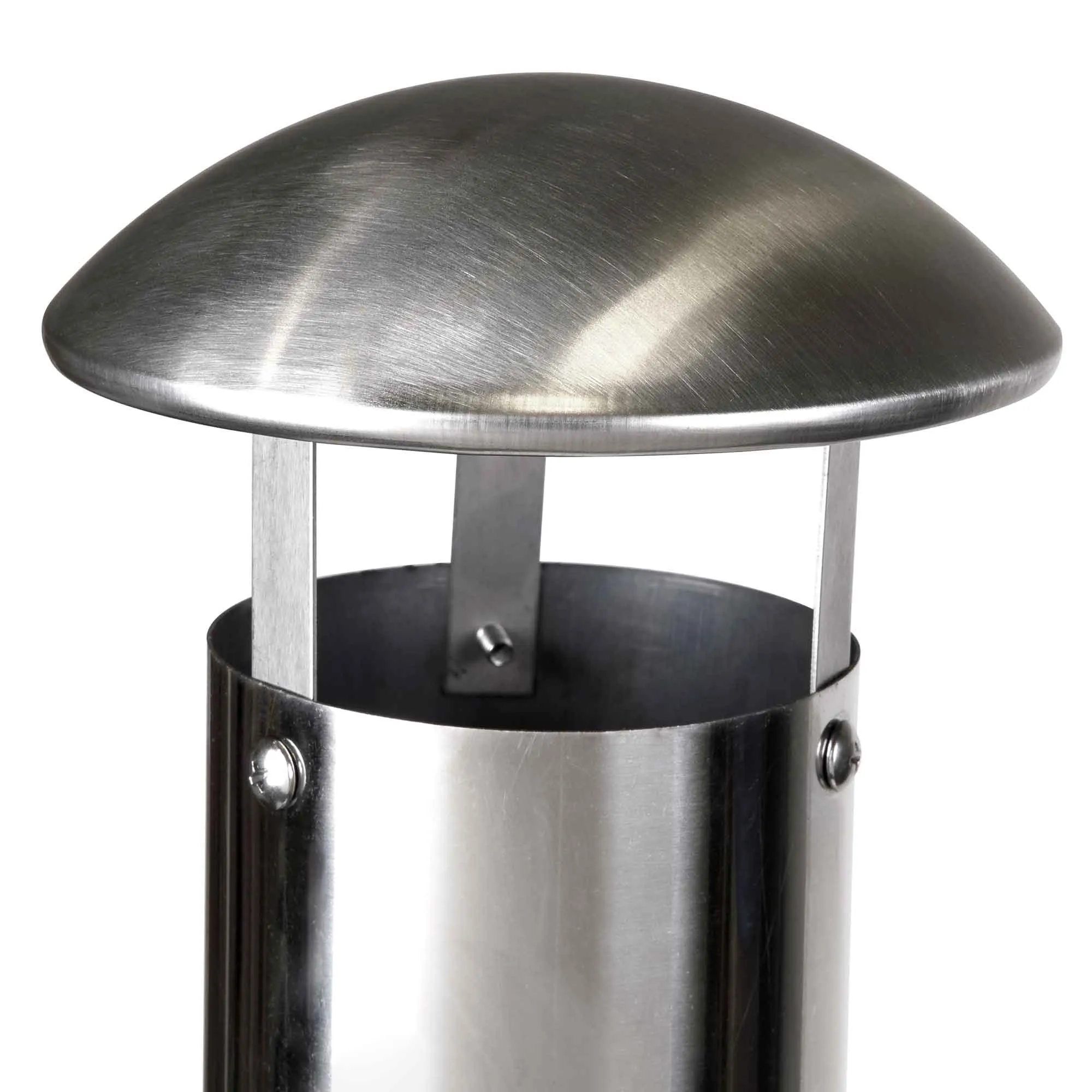 Freestanding Outdoor Wood-Fired Pizza Oven & Smoker with Side Shelves & Stand - DG103