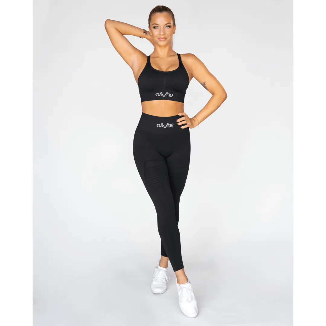 Gavelo Seamless Black Tights