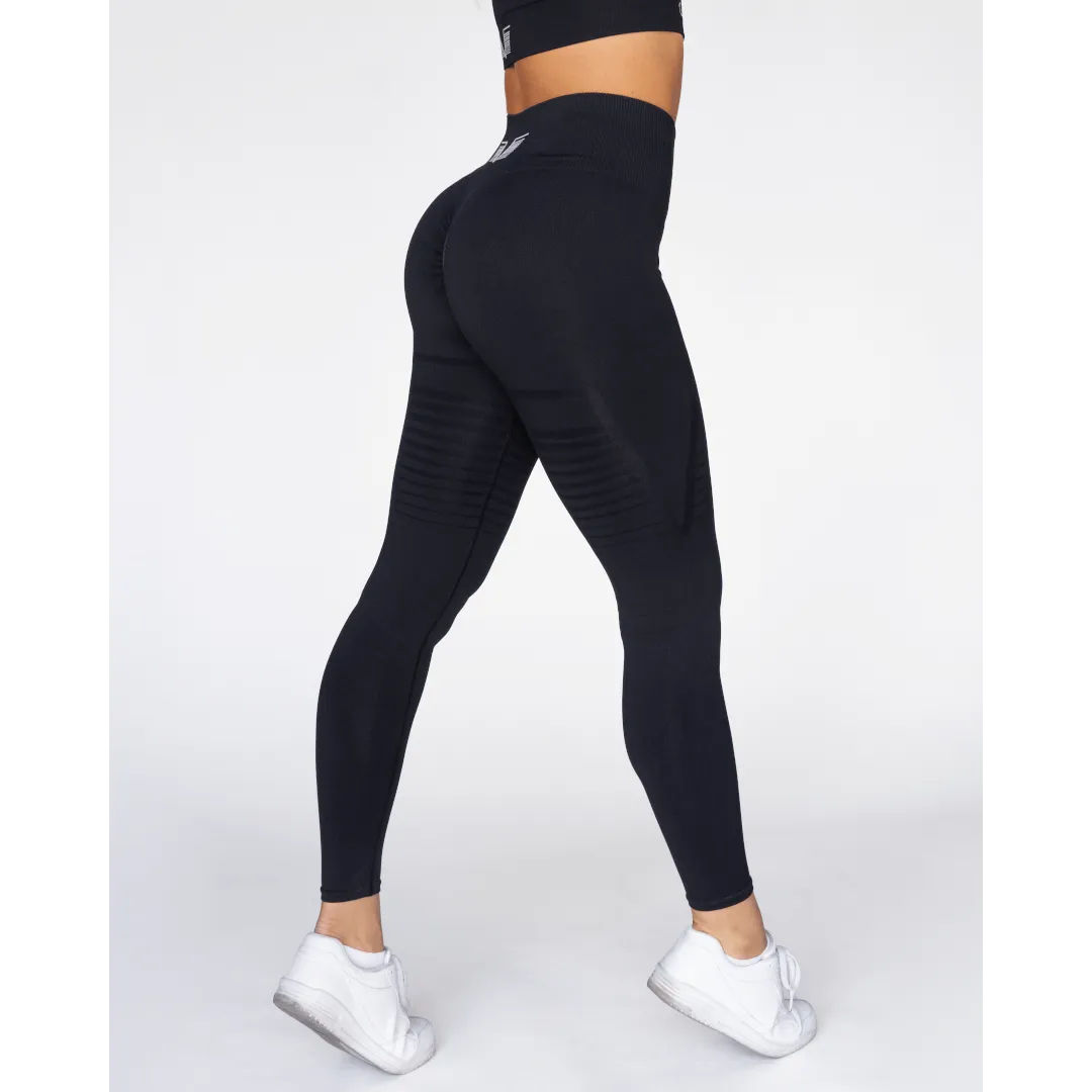 Gavelo Seamless Black Tights