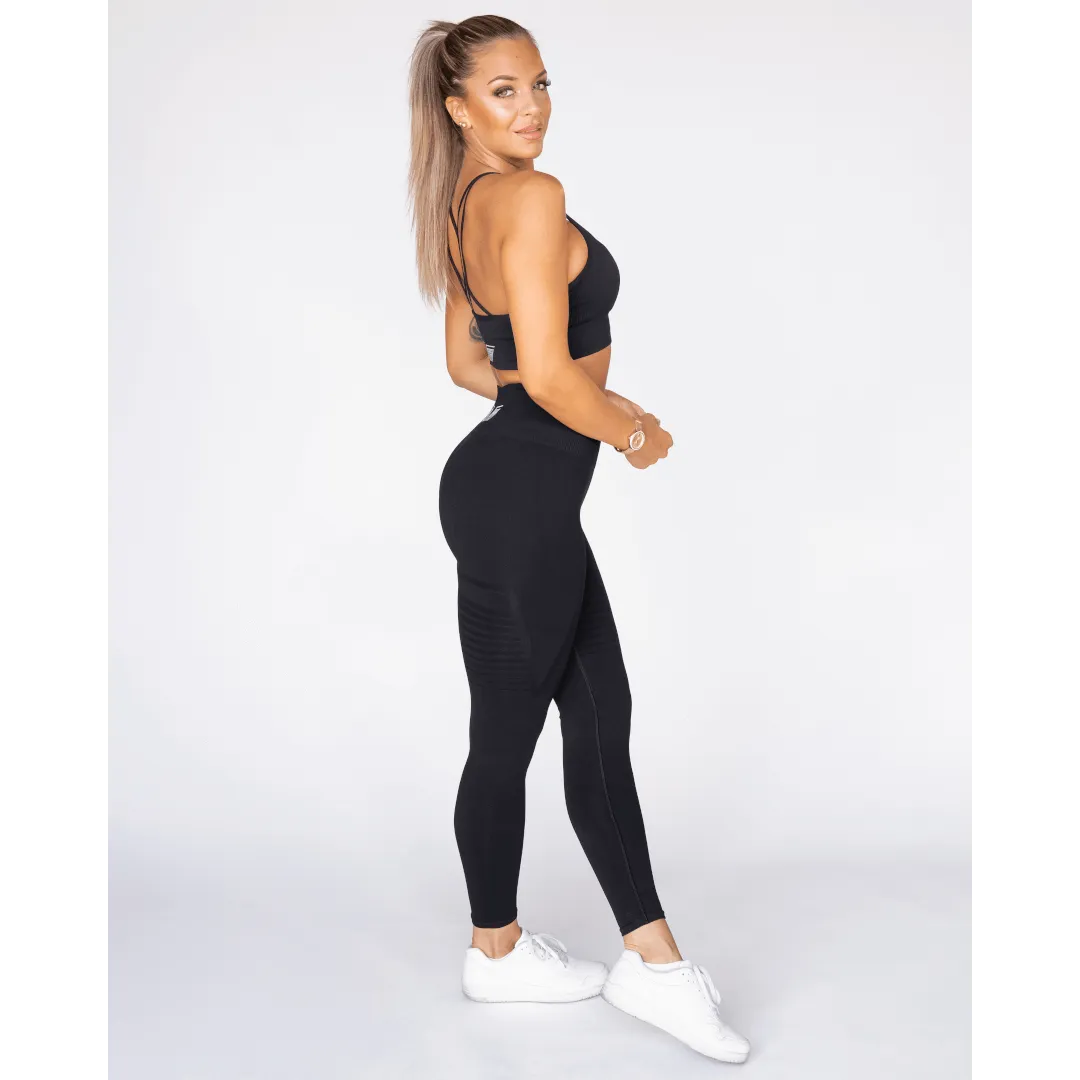 Gavelo Seamless Black Tights
