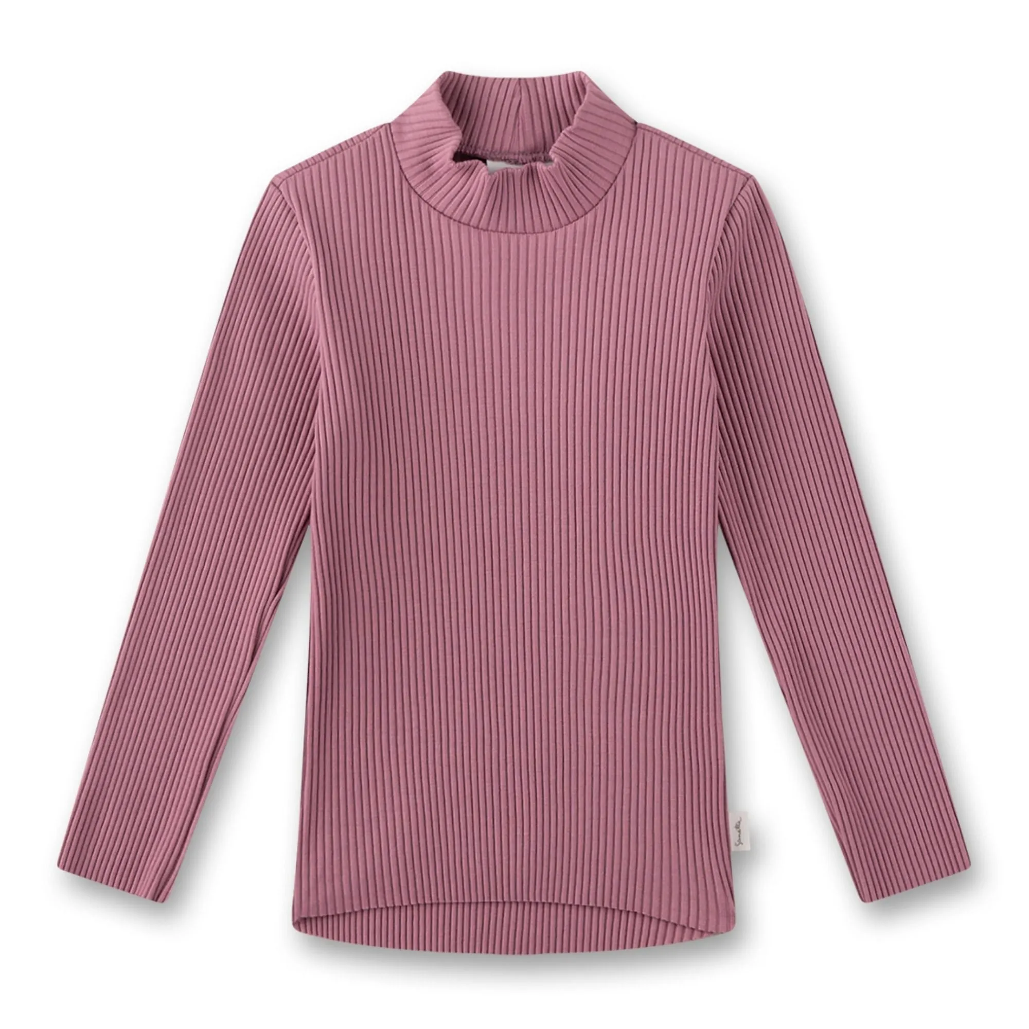 Geripptes Shirt aus Bio-Baumwolle