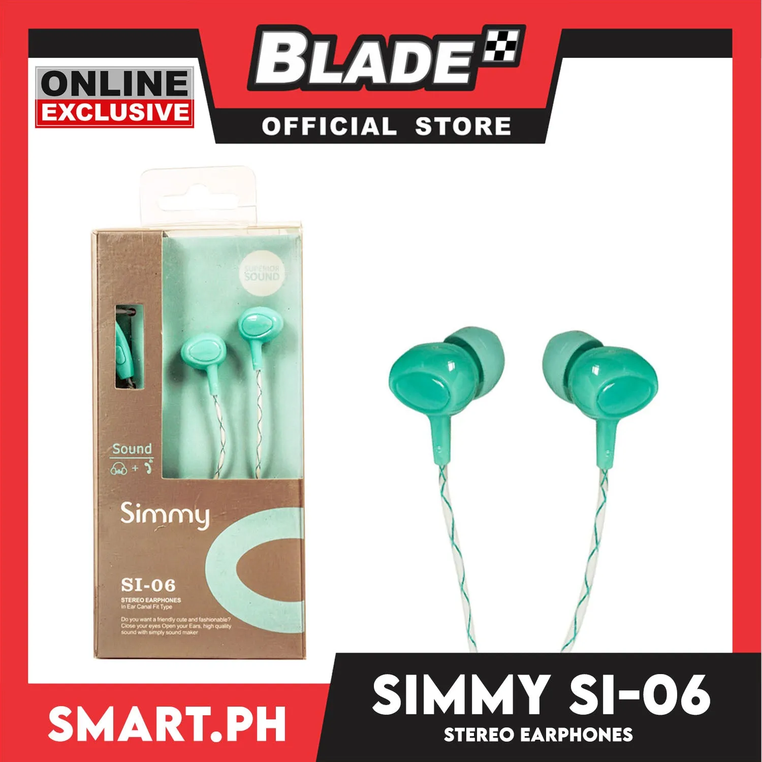 Gifts Earphone Simmy Design SI-06