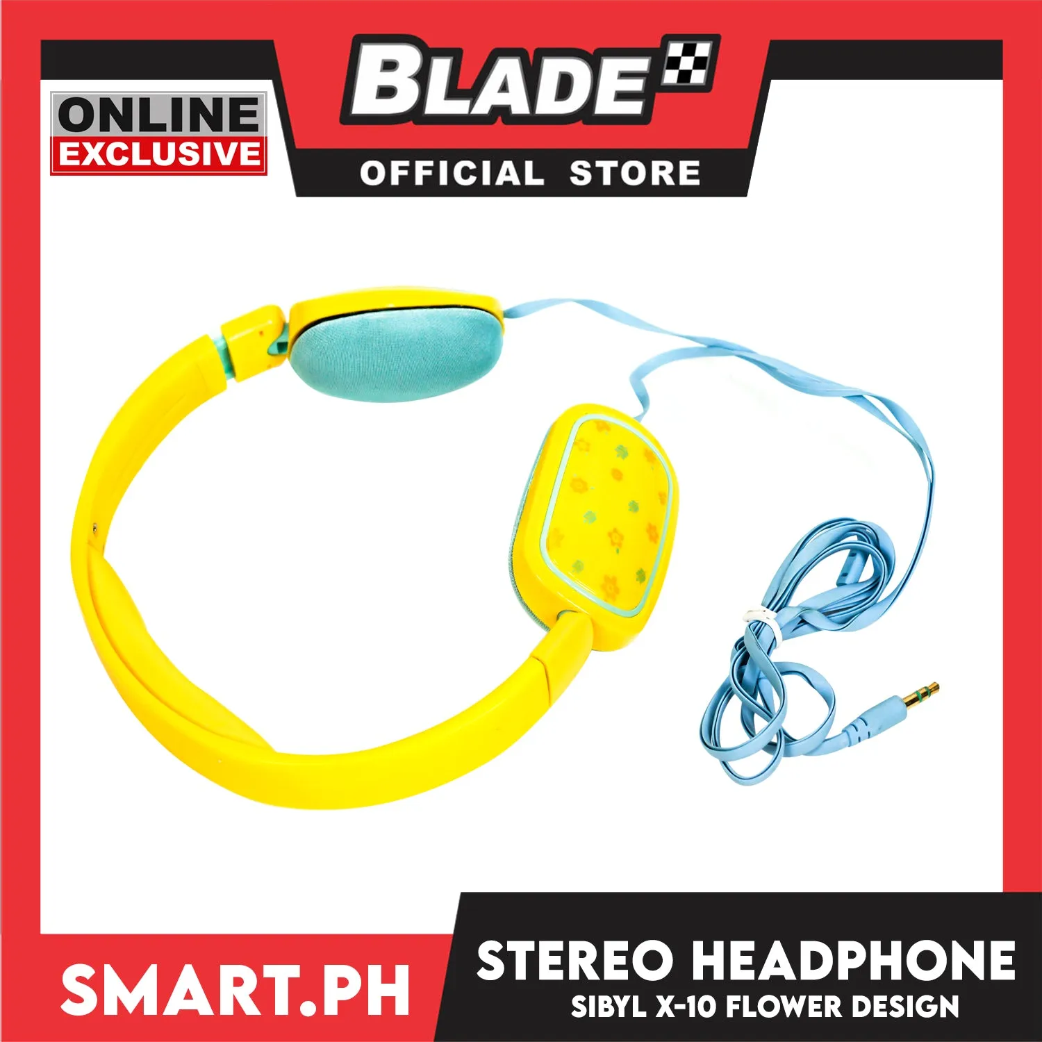 Gifts Stereo Headphone SIBYL X-10 (Assorted Designs and Colors)