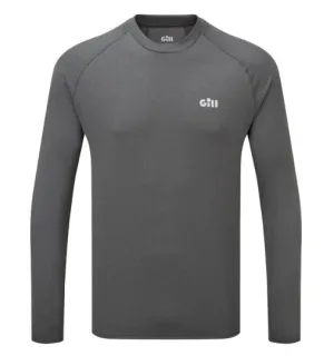 GILL MILLBROOK LONG SLEEVE CREW SHIRT - GREY