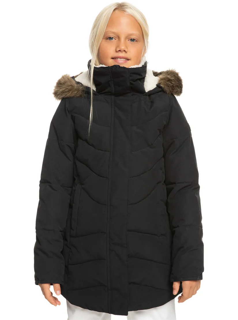 Girls' Elsie Longline Winter Jacket