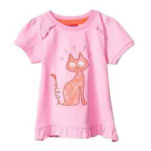 Girls Pink Tootoo short sleeve T-shirt