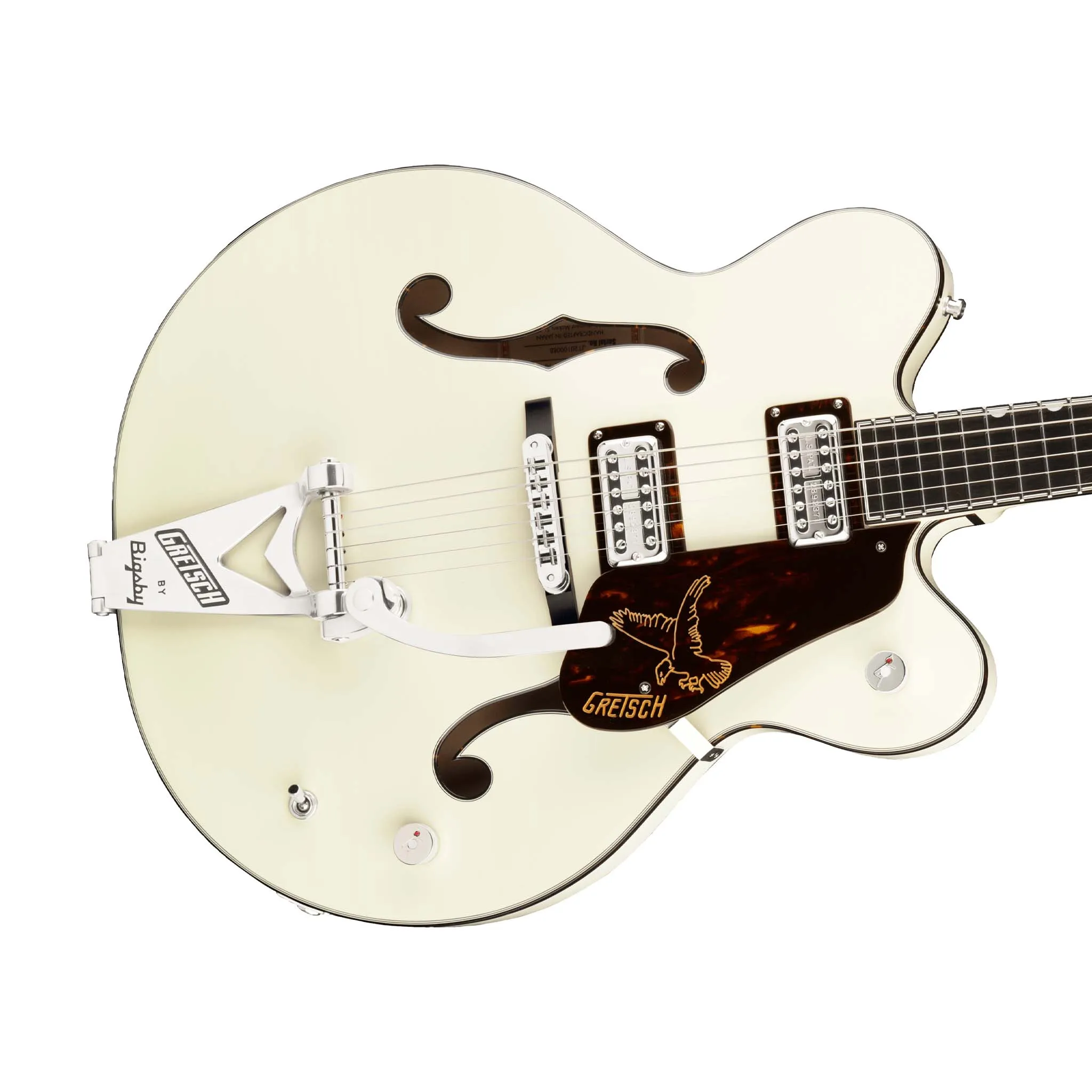 Gretsch G6636T-RF Richard Fortus Signature Falcon Electric Guitar w/Bigsby, Vintage White