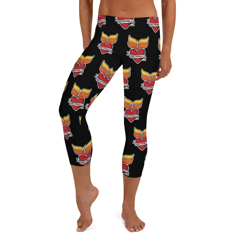 Grinnell Tattoo | Capri Leggings