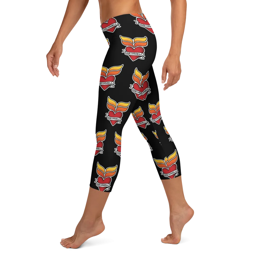 Grinnell Tattoo | Capri Leggings