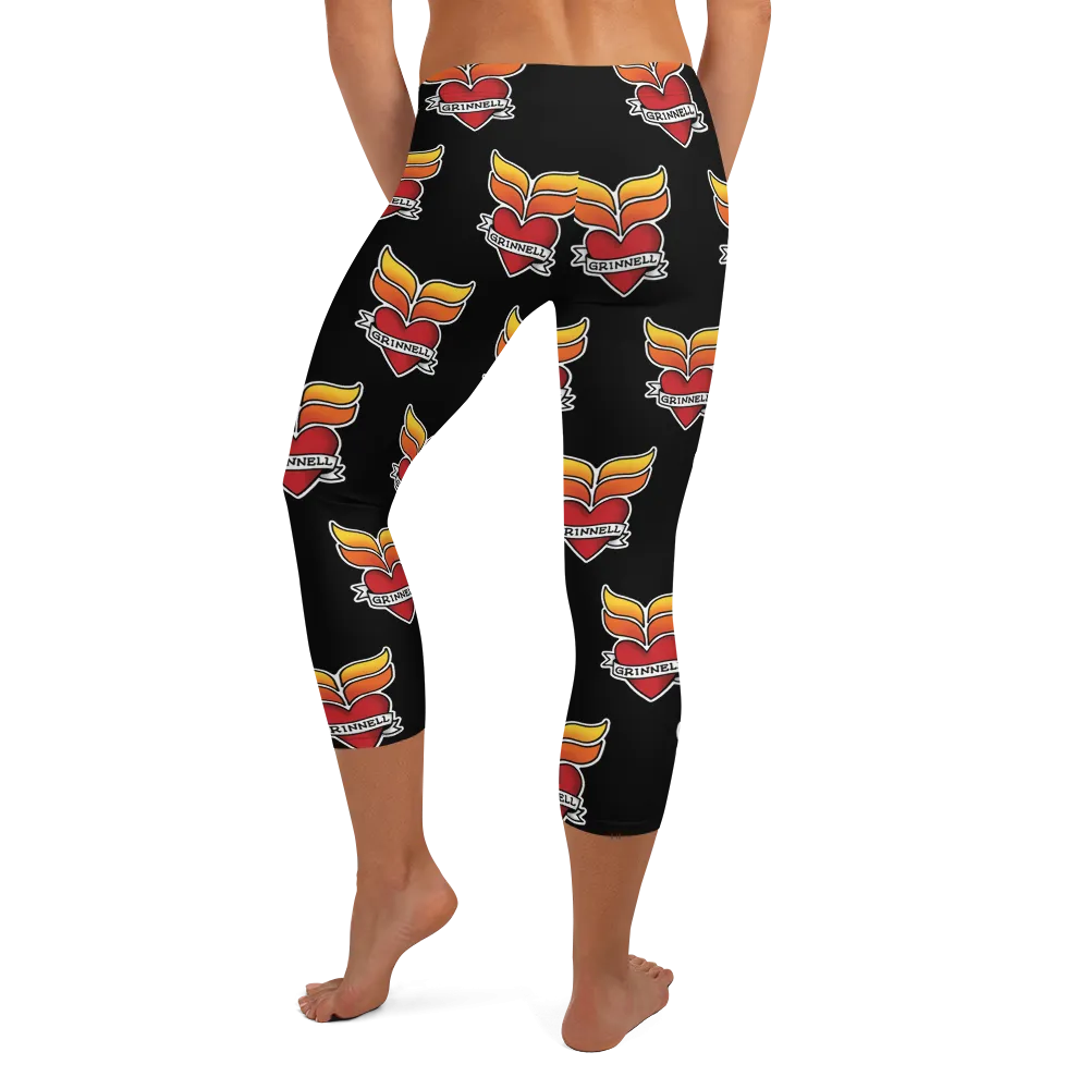 Grinnell Tattoo | Capri Leggings