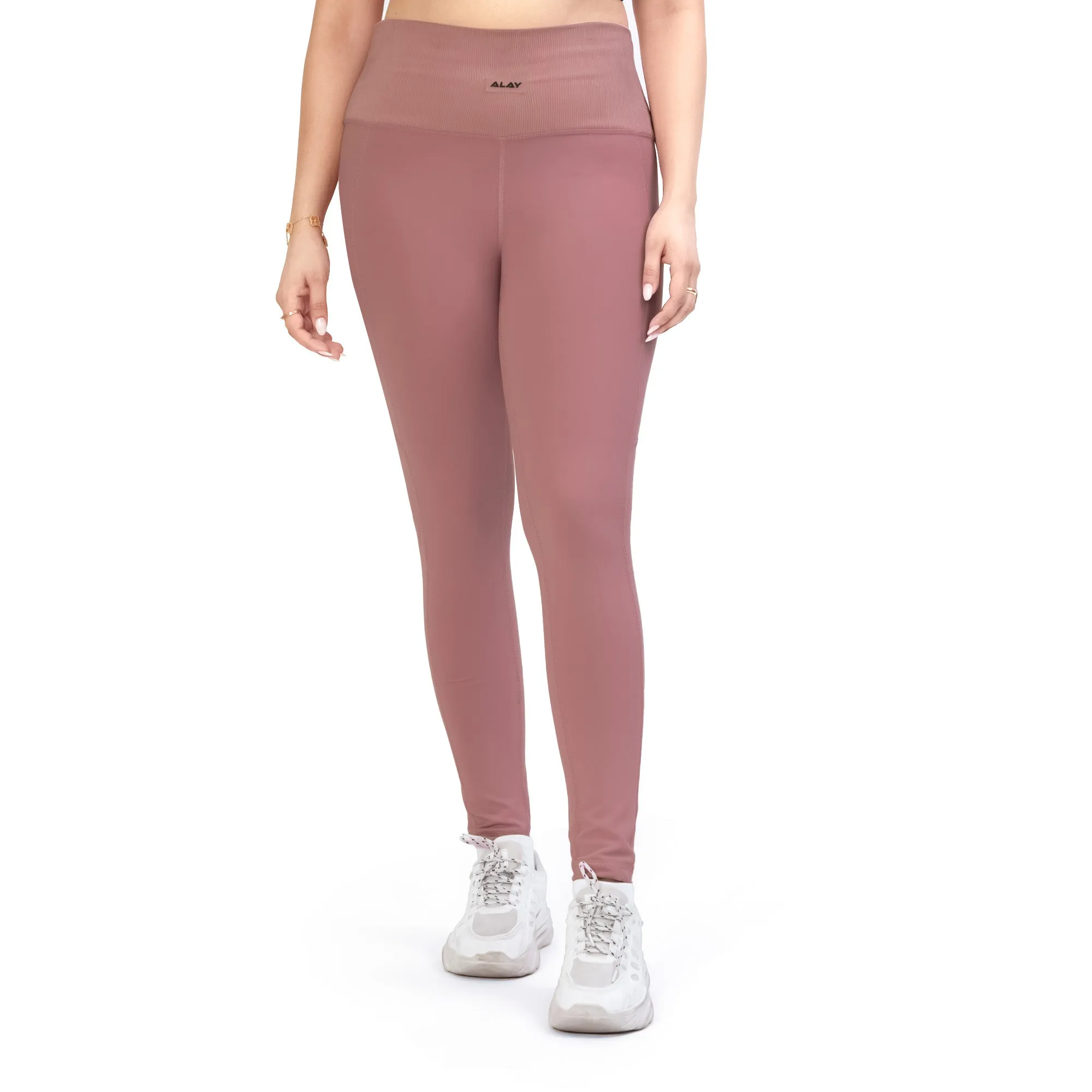 Grip Core Leggings - Pink