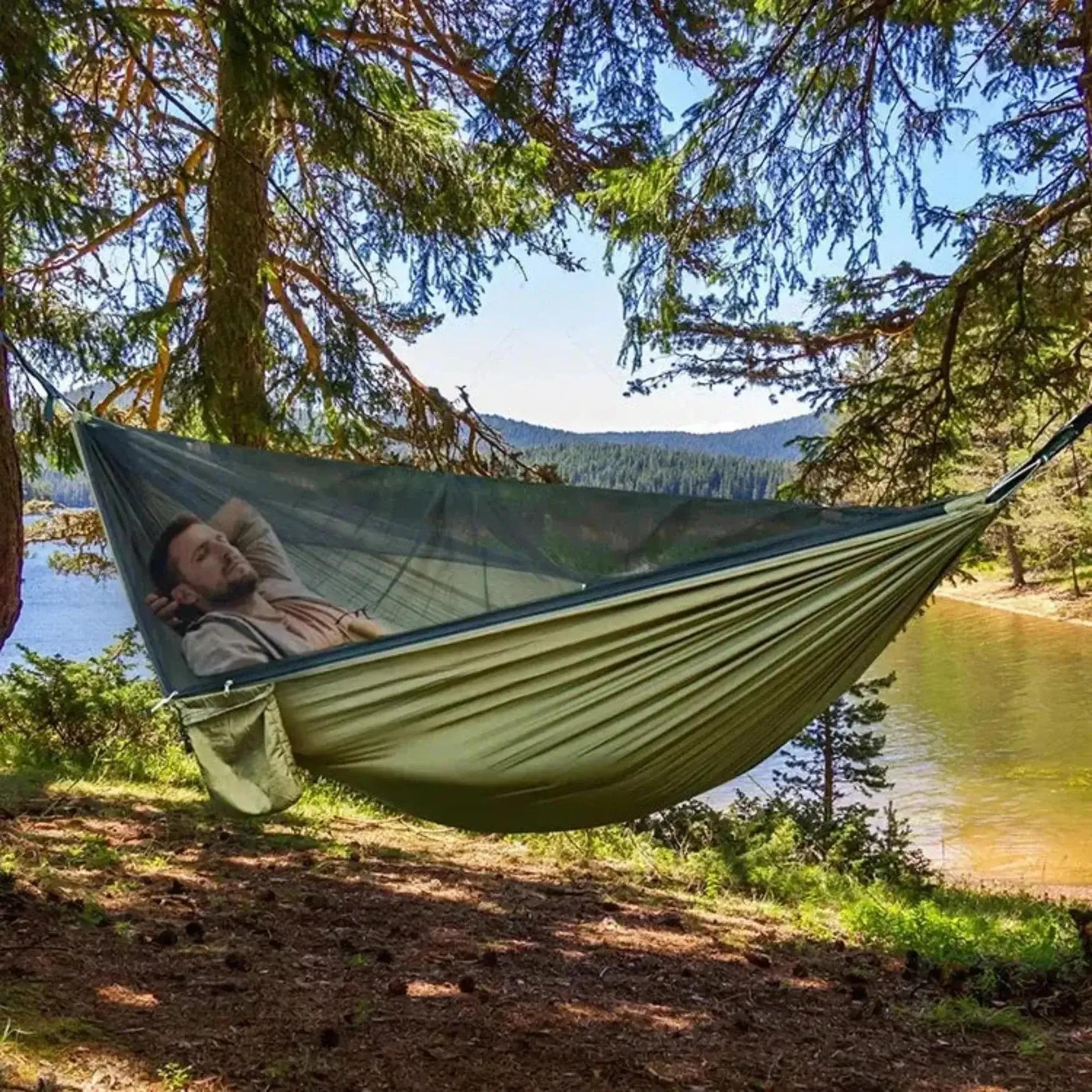 Hamac bivouac moustiquaire