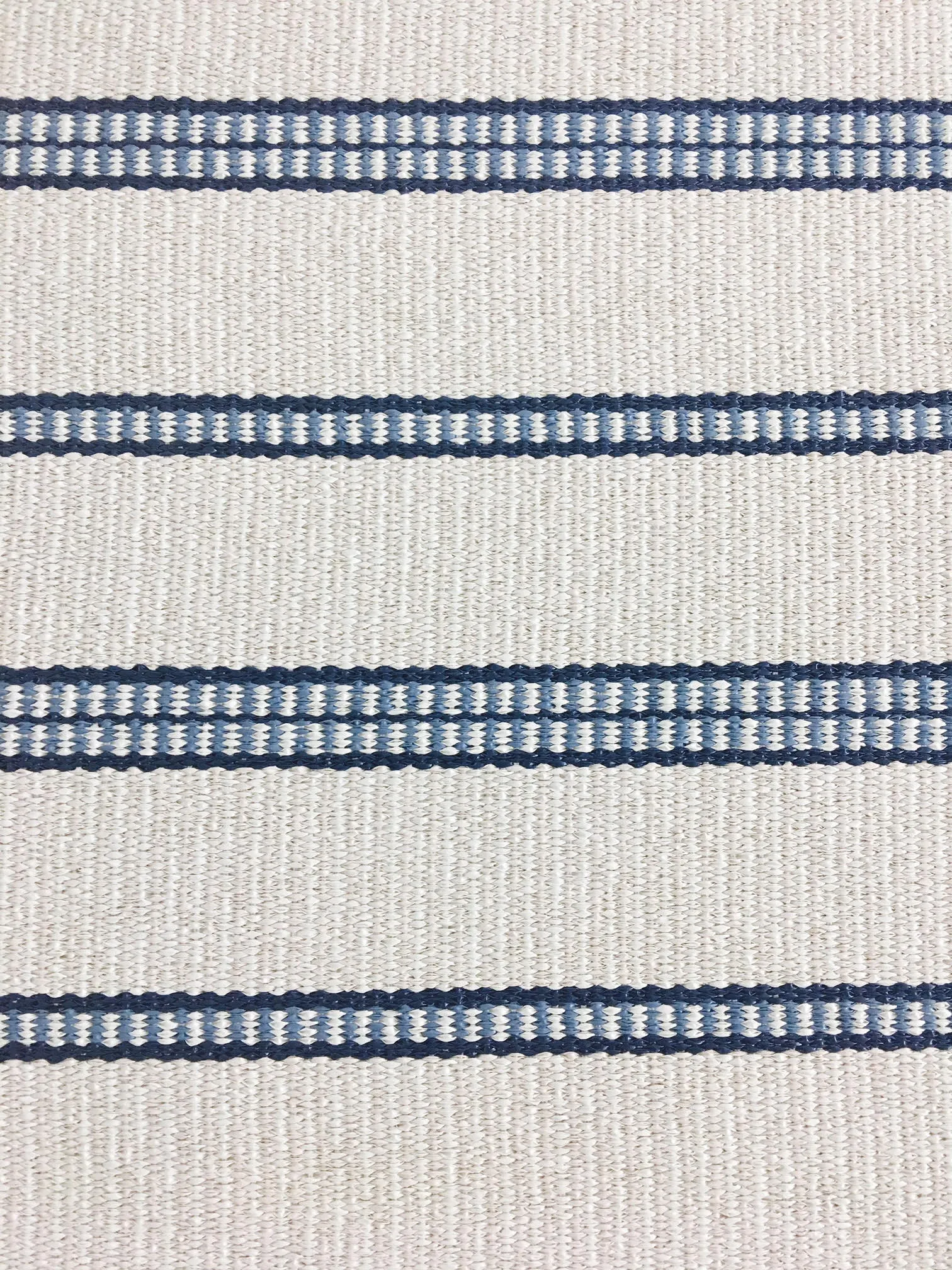 Hampton Indoor/Outdoor PVC Rug - Dalarna Tara Navy