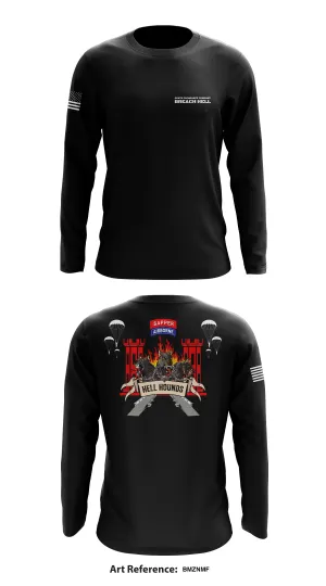 Hell Hounds  Store 1 Core Men's LS Performance Tee - bMZNmF