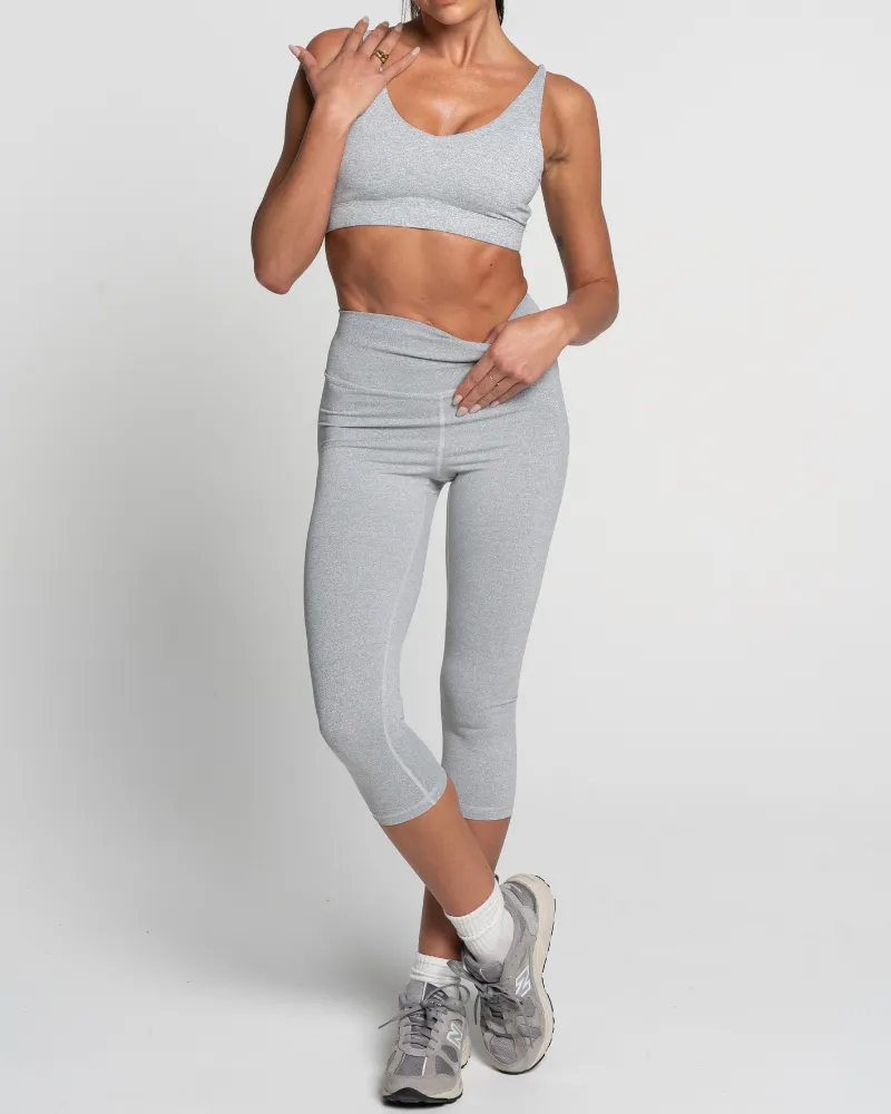 Hi-Rise 7/8 Legging - Stone