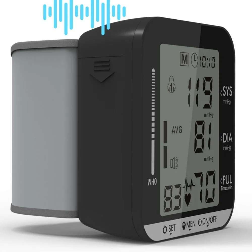 Homlly Wrist Blood Pressure Monitor (CE ROHS Approved)