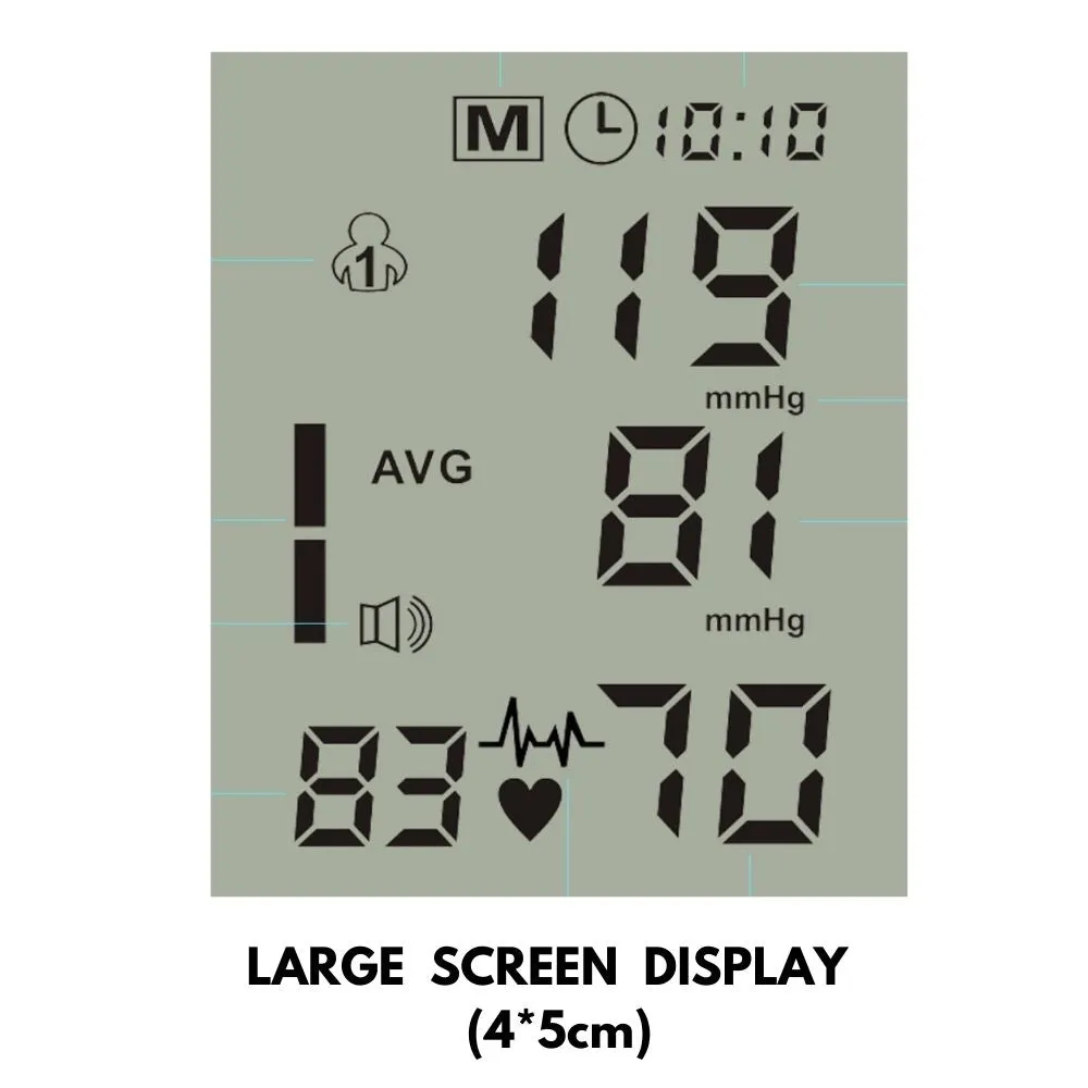 Homlly Wrist Blood Pressure Monitor (CE ROHS Approved)