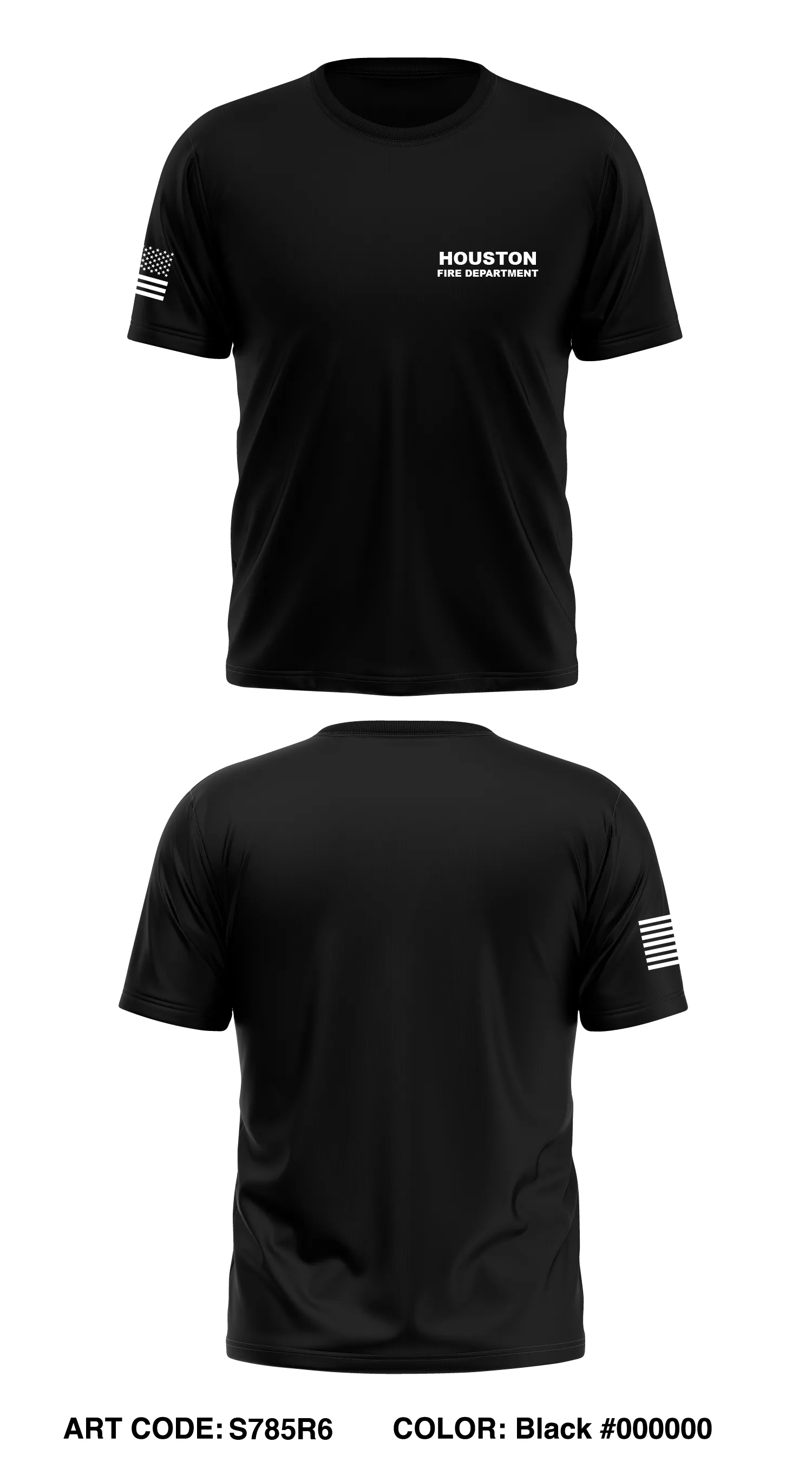 Houston fire department  Store 1 Core Men's SS Performance Tee - S785R6