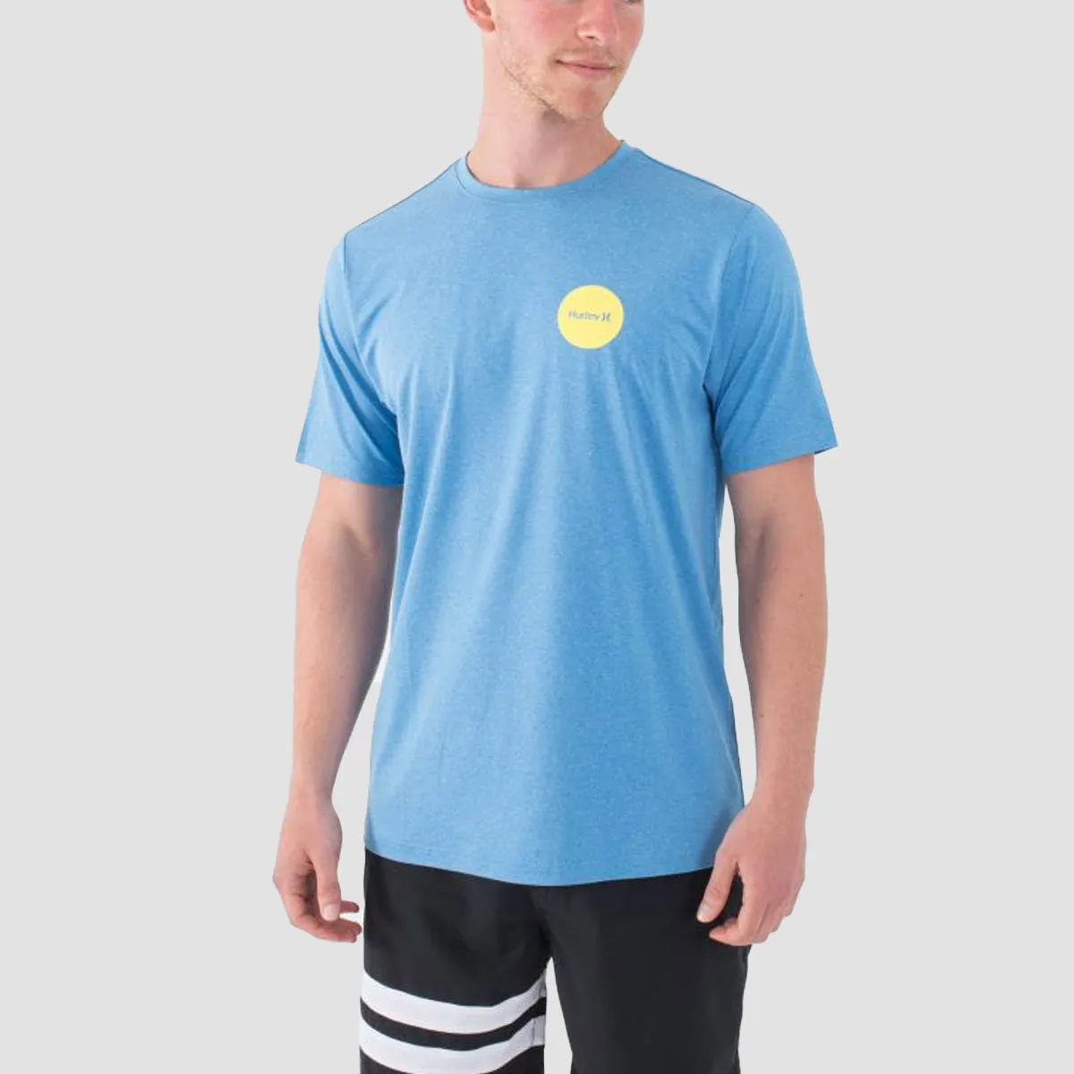 Hurley Everyday Hybrid Upf 50  Lycra T-Shirt Balti Blue