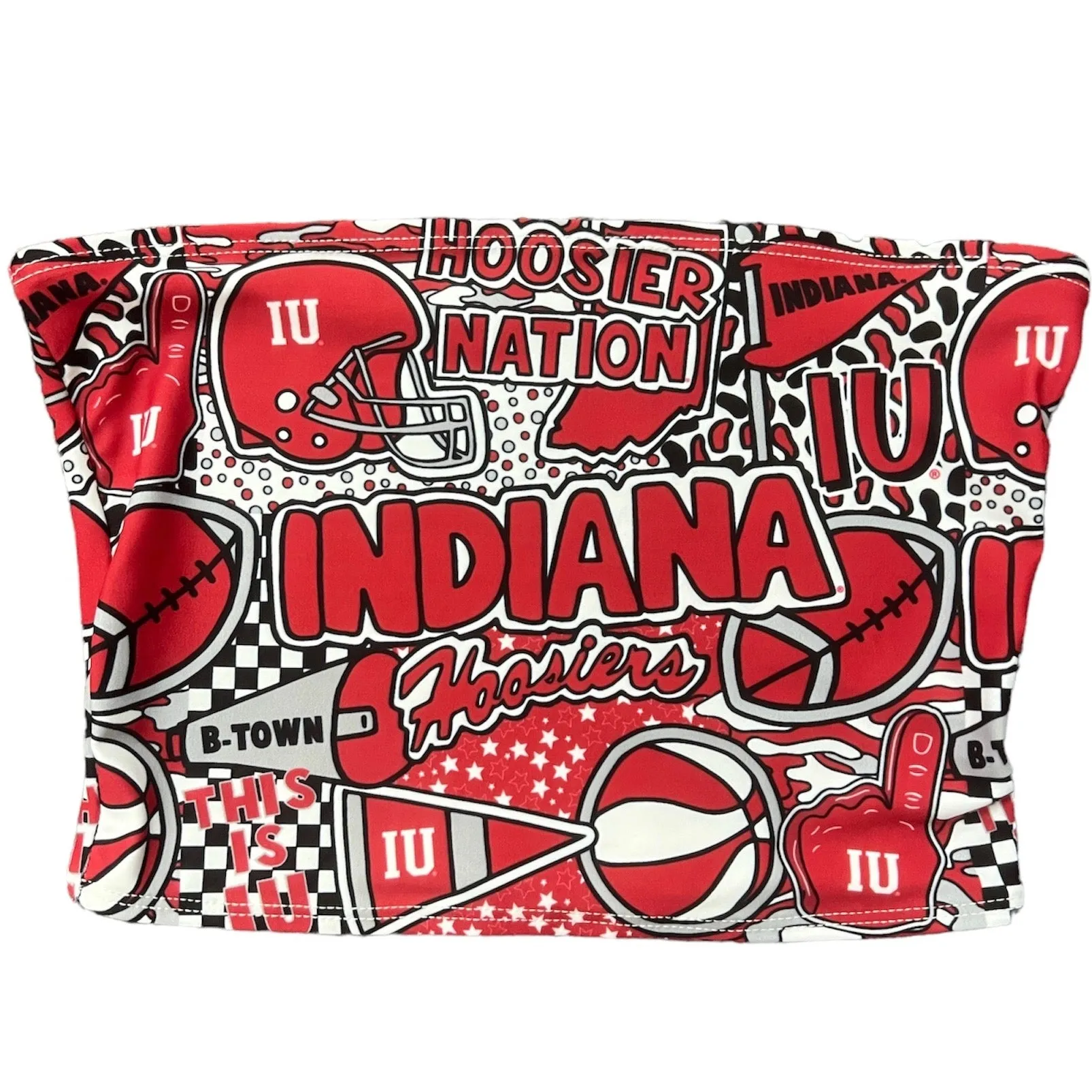 Indiana Collage Tube Top