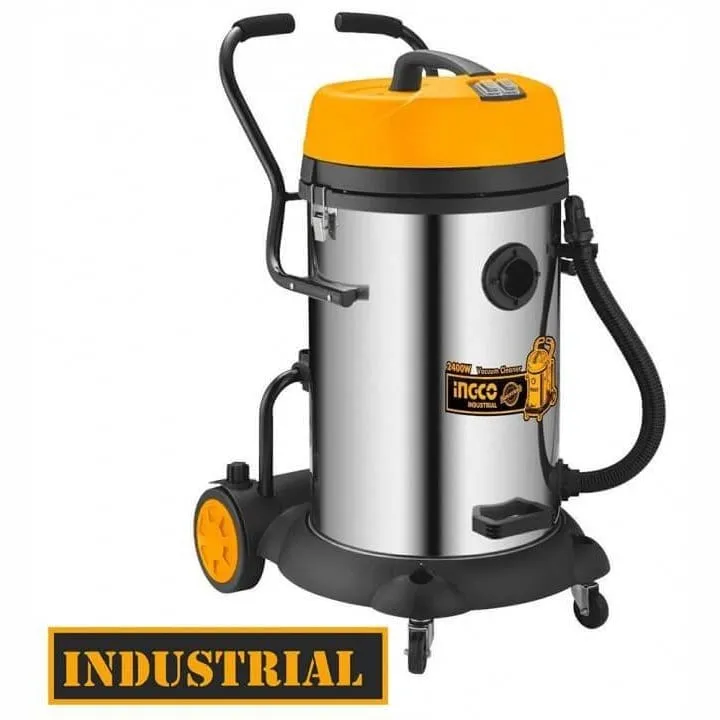 Ingco 75L Wet & Dry Industrial Vacuum Cleaner 2400W – VC24751