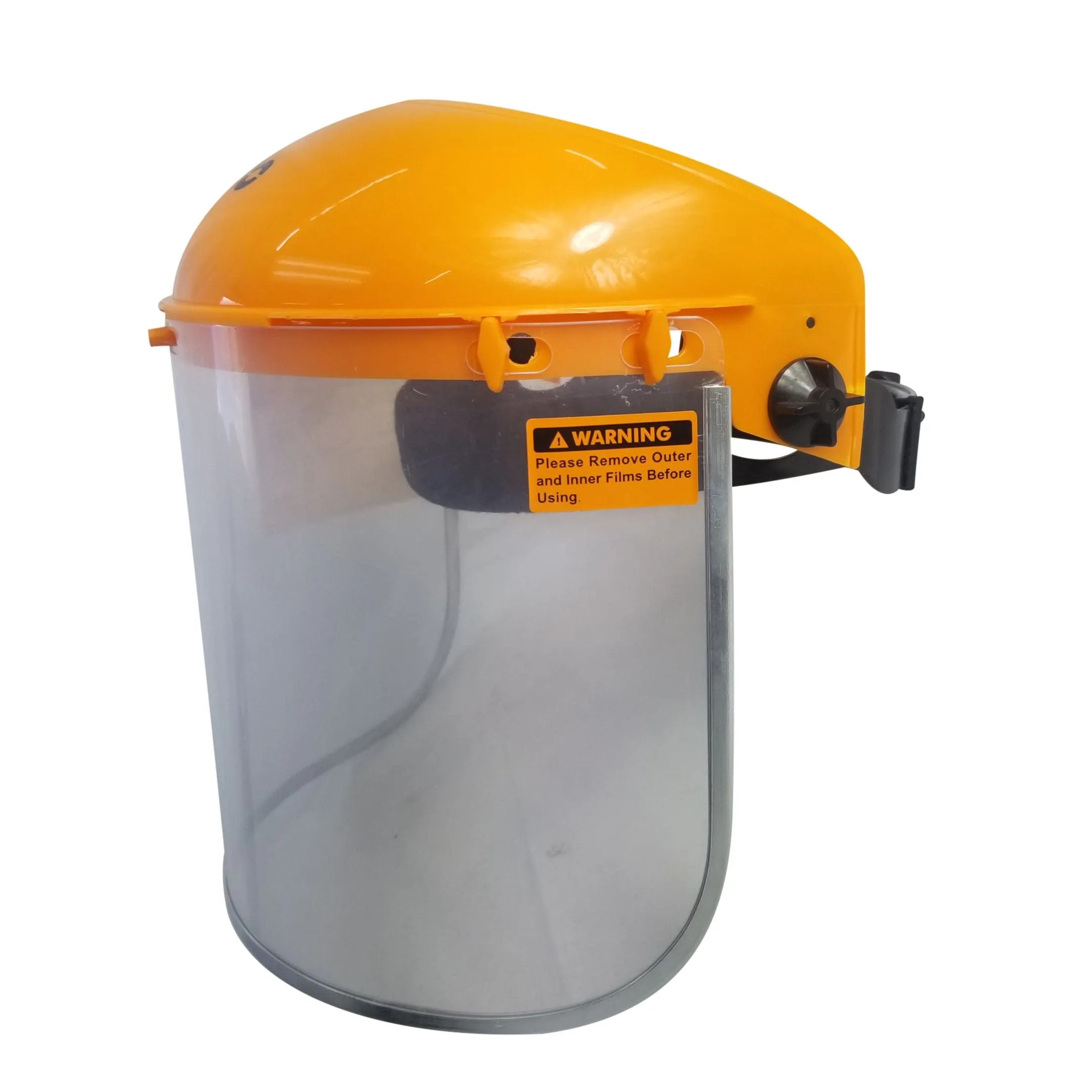 Ingco Face Shield with Impact-Resistant Visor & Adjustable Headgear – HFSPC32