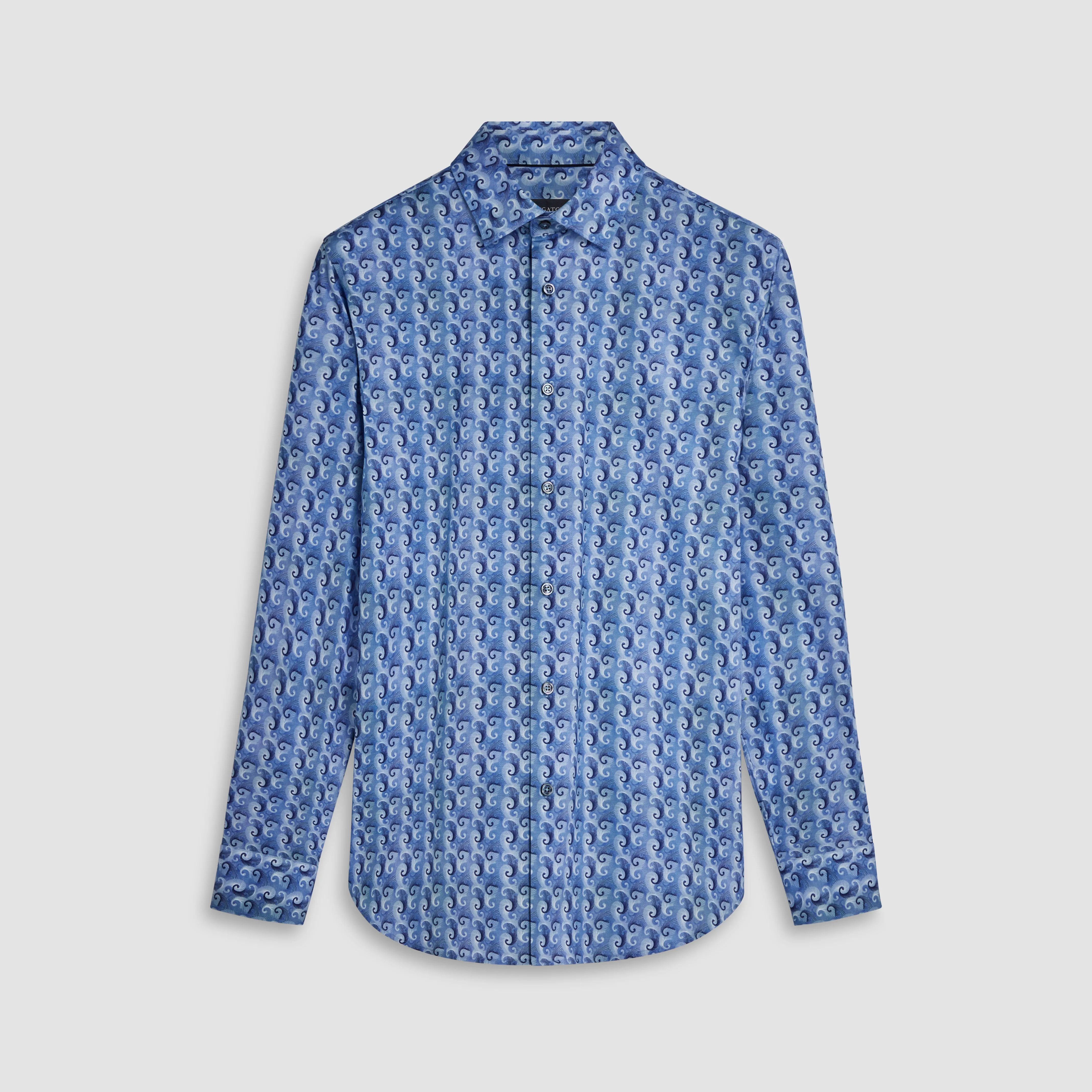 James Abstract Print OoohCotton Shirt