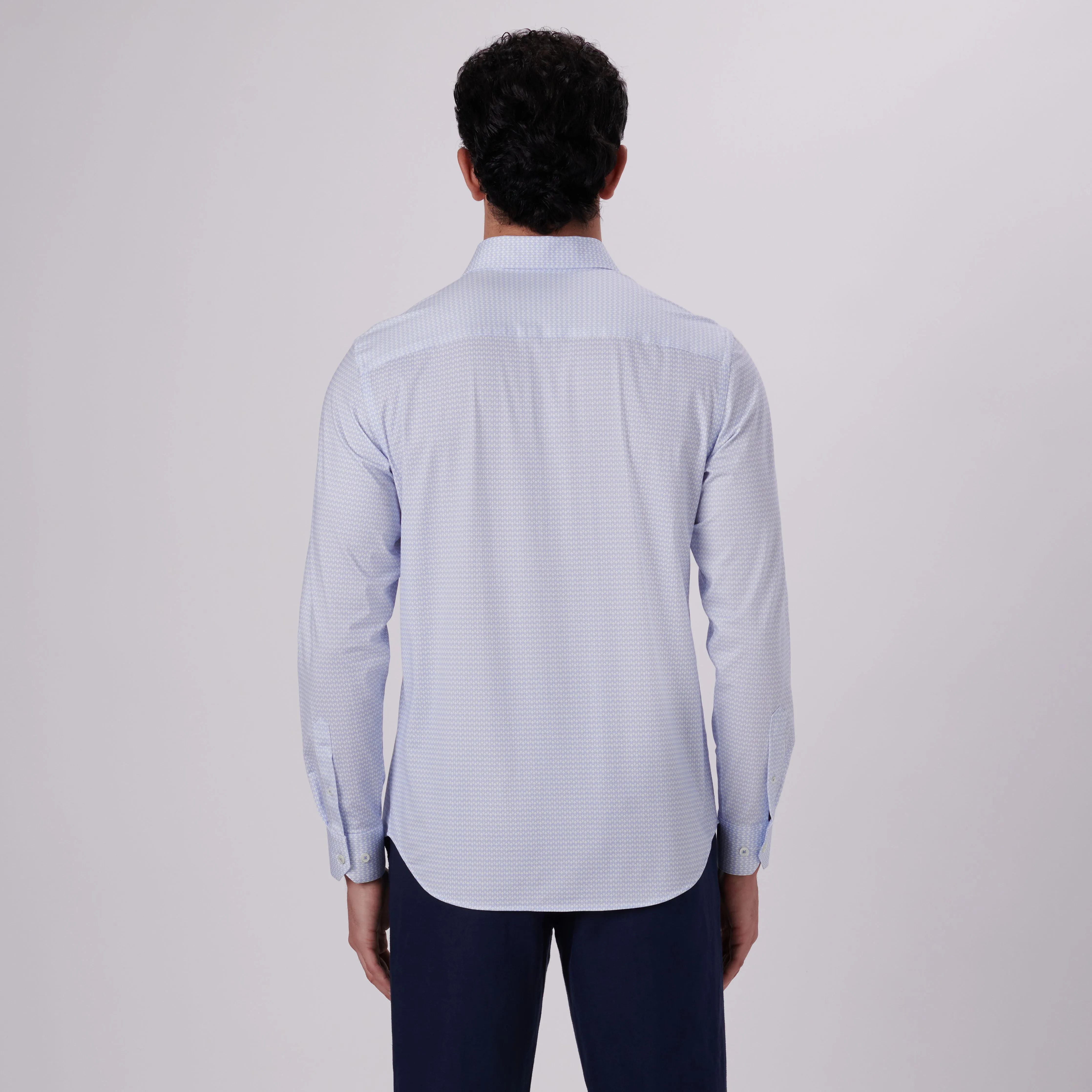 James Chain Link Print OoohCotton Shirt
